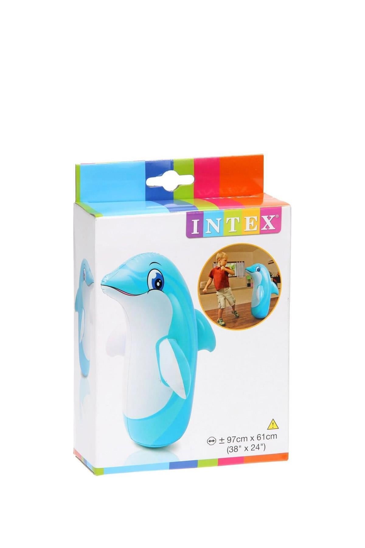 Intex Yunus Balığı Figürlü Hacı Yatmaz 97cm x 61 cm IHY44669 Yunus