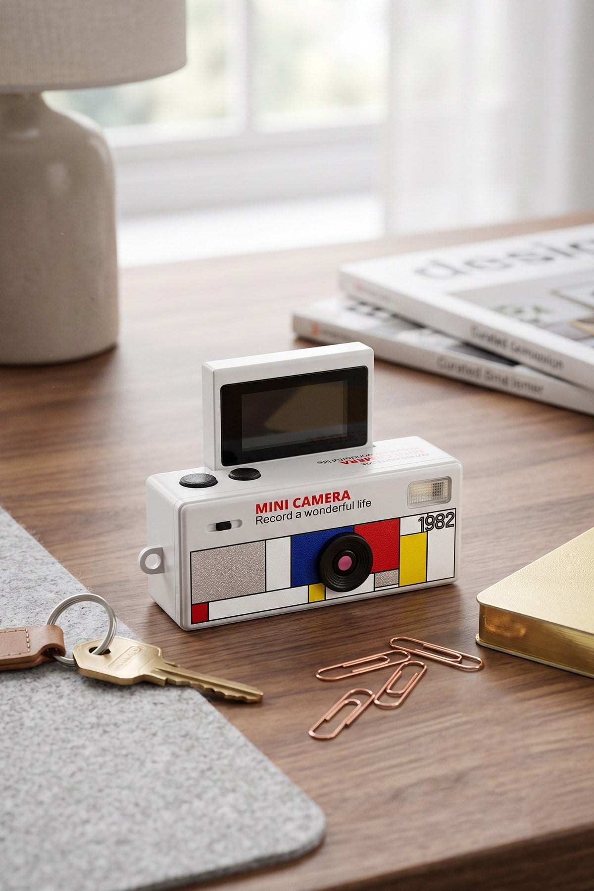 Joyplus Camera Mini Dijital Kamera Retro Tasarım Taşınabilir Video ve Fotoğraf Kamerası LK-030 