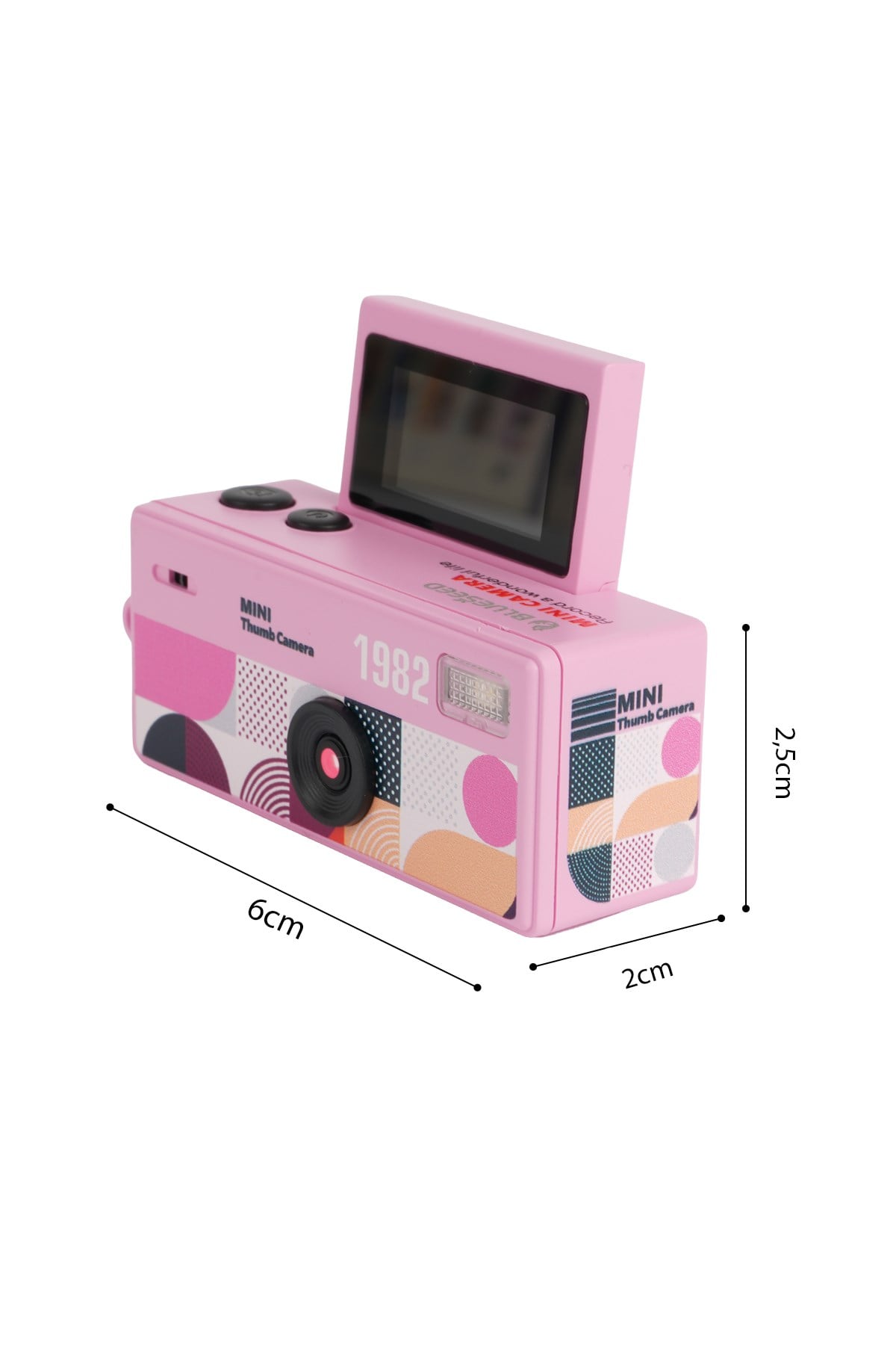 Joyplus Camera Mini Dijital Kamera Retro Tasarım Taşınabilir Video ve Fotoğraf Kamerası LK-030 