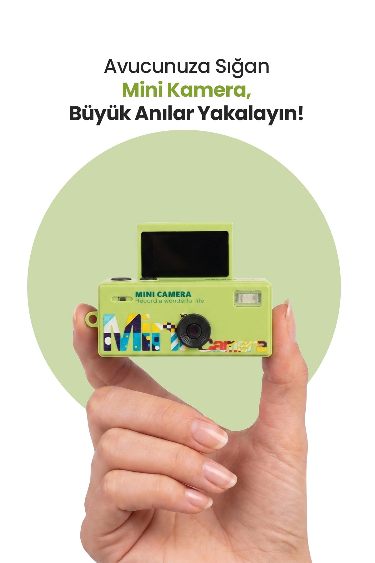 Joyplus Camera Mini Dijital Kamera Retro Tasarım Taşınabilir Video ve Fotoğraf Kamerası LK-030 