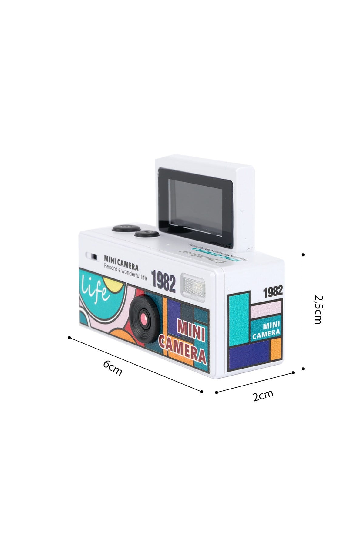 Joyplus Camera Mini Dijital Kamera Retro Tasarım Taşınabilir Video ve Fotoğraf Kamerası LK-030 