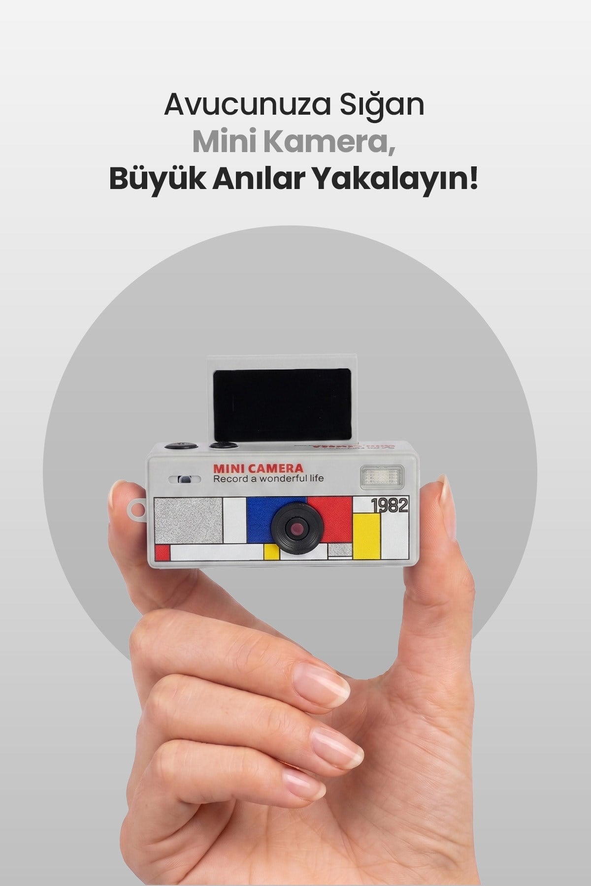 Joyplus Camera Mini Dijital Kamera Retro Tasarım Taşınabilir Video ve Fotoğraf Kamerası LK-030 