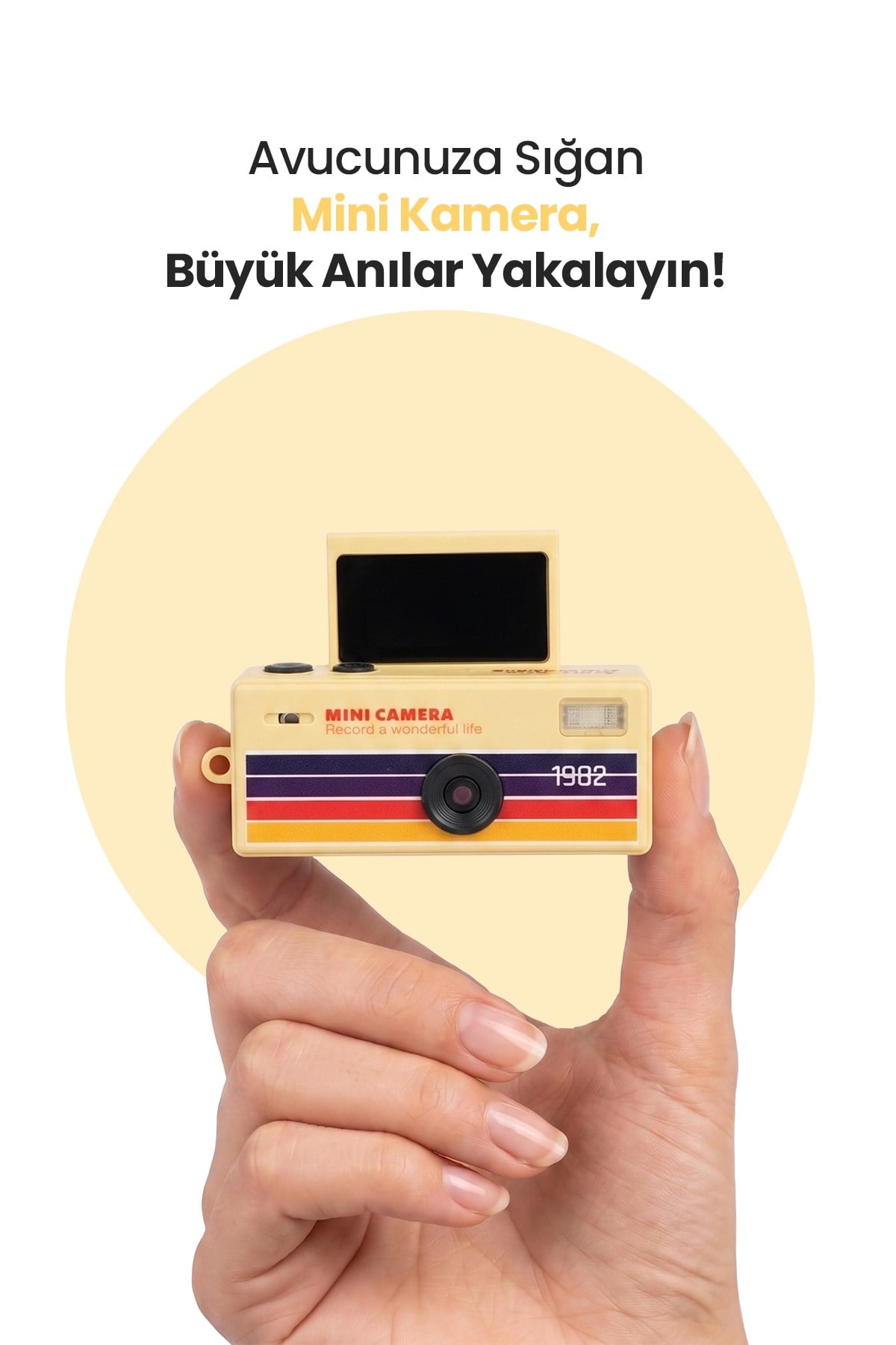 Joyplus Camera Mini Dijital Kamera Retro Tasarım Taşınabilir Video ve Fotoğraf Kamerası LK-030 