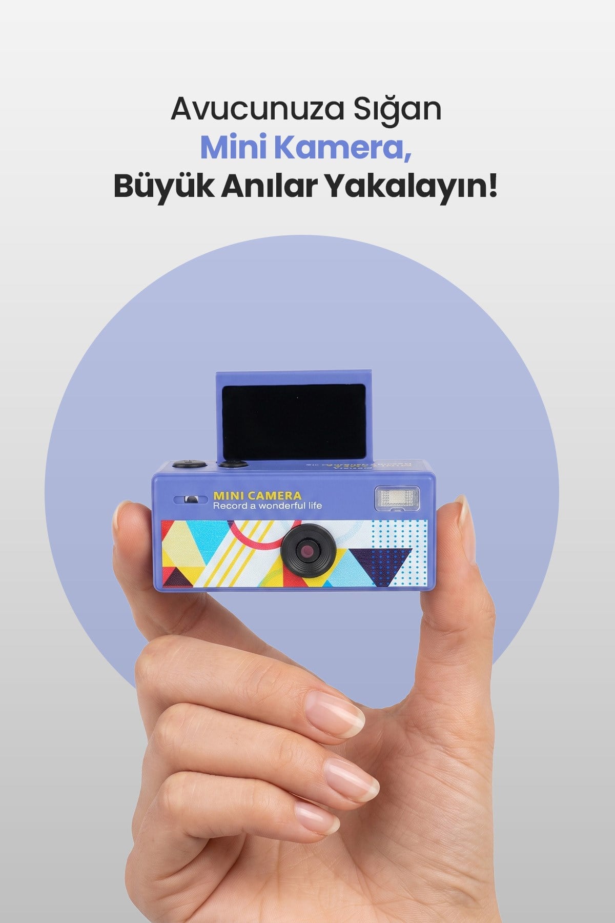 Joyplus Camera Mini Dijital Kamera Retro Tasarım Taşınabilir Video ve Fotoğraf Kamerası LK-030 