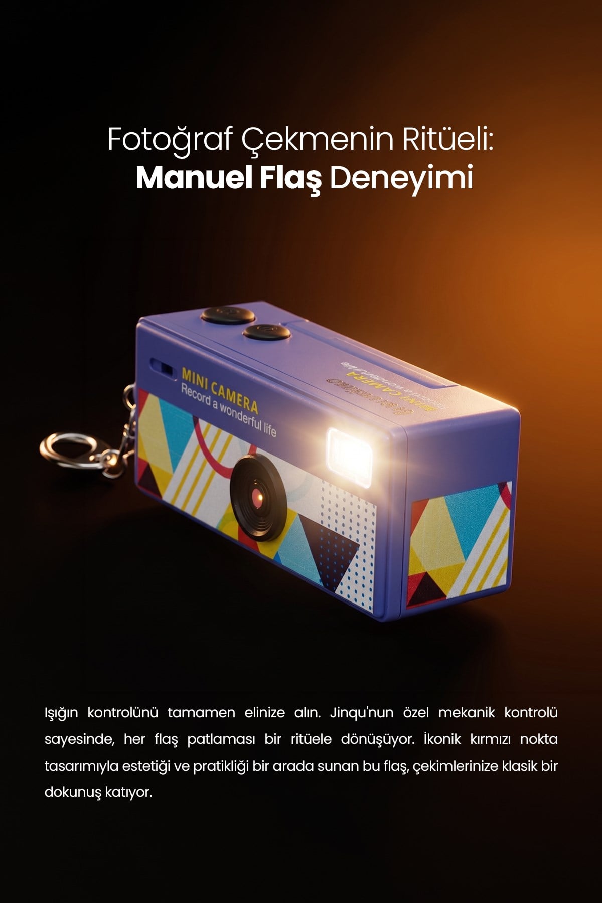 Joyplus Camera Mini Dijital Kamera Retro Tasarım Taşınabilir Video ve Fotoğraf Kamerası LK-030 