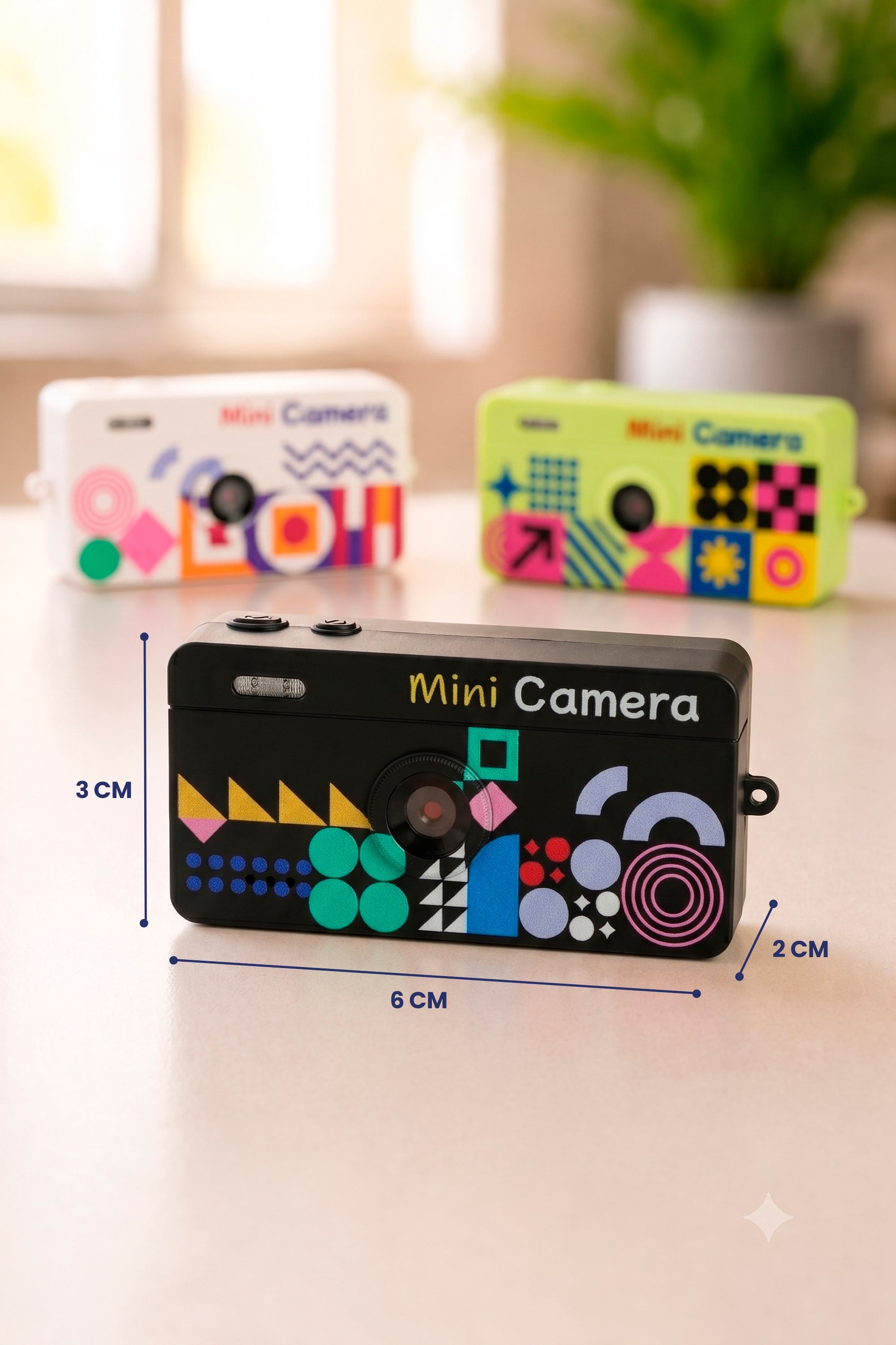 Joyplus Mini Anahtarlık Dijital Fotoğraf Makinesi Retro Filtreli Mini Video Kamera M9