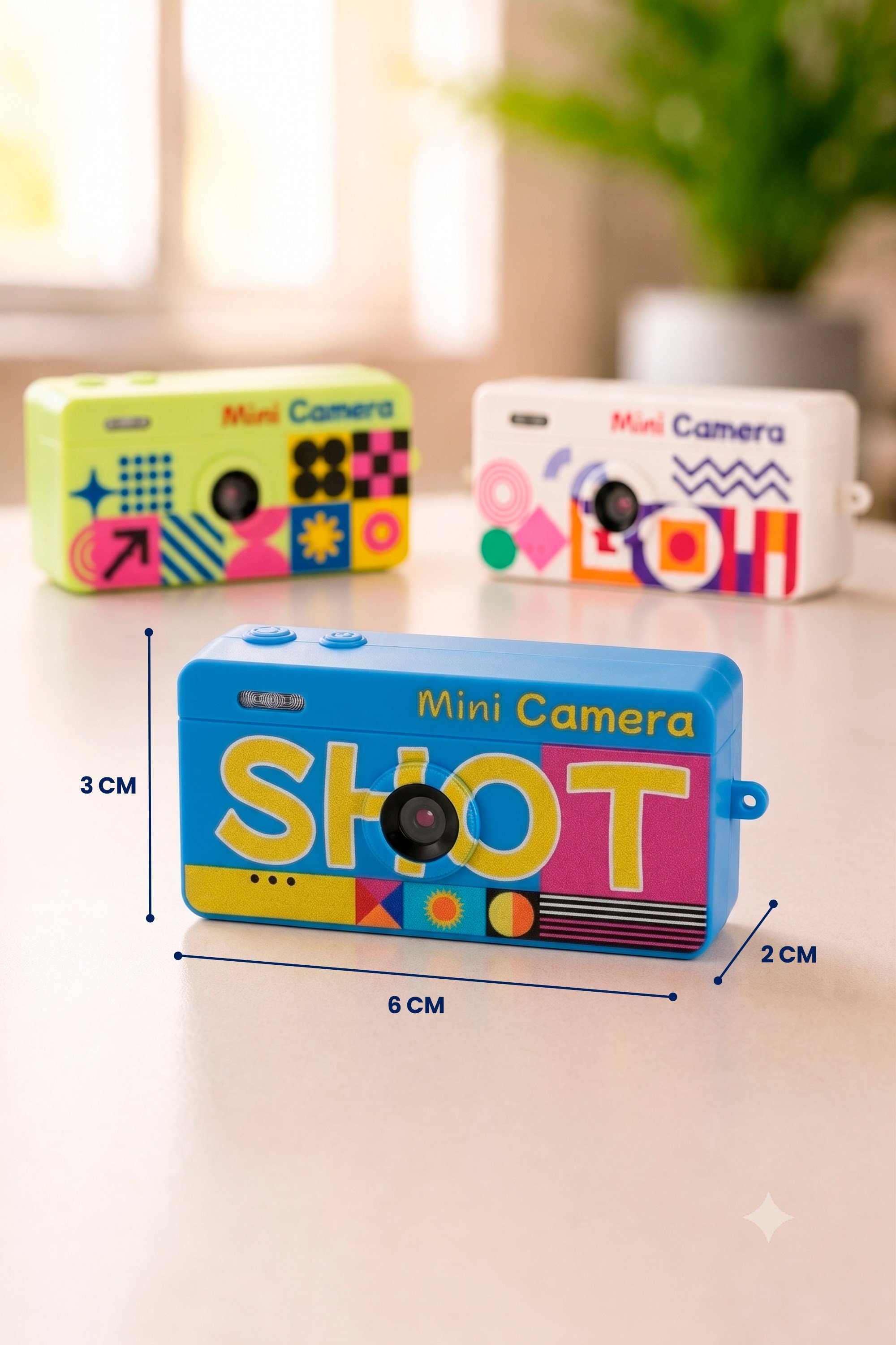 Joyplus Mini Anahtarlık Dijital Fotoğraf Makinesi Retro Filtreli Mini Video Kamera M9