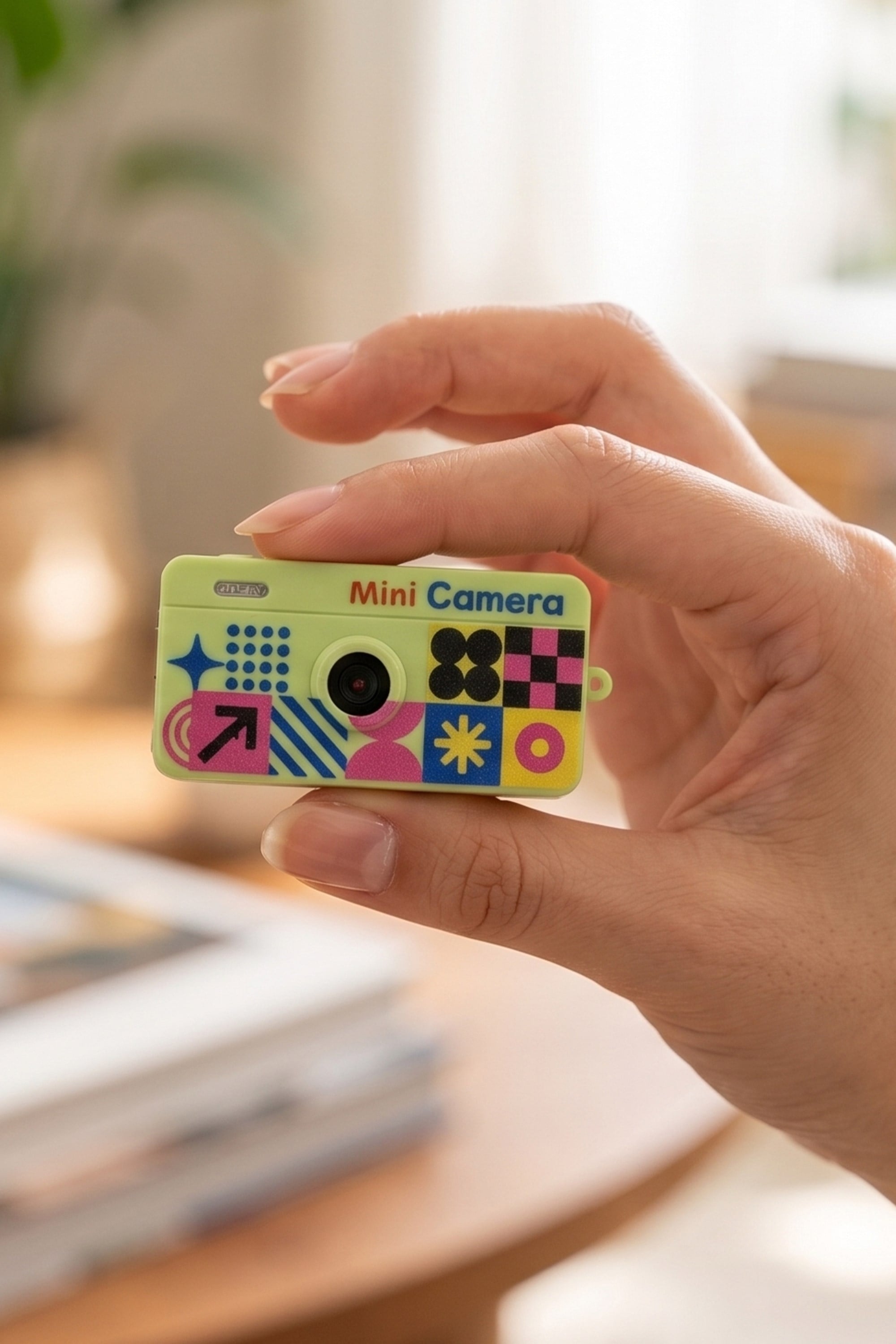 Joyplus Mini Anahtarlık Dijital Fotoğraf Makinesi Retro Filtreli Mini Video Kamera M9