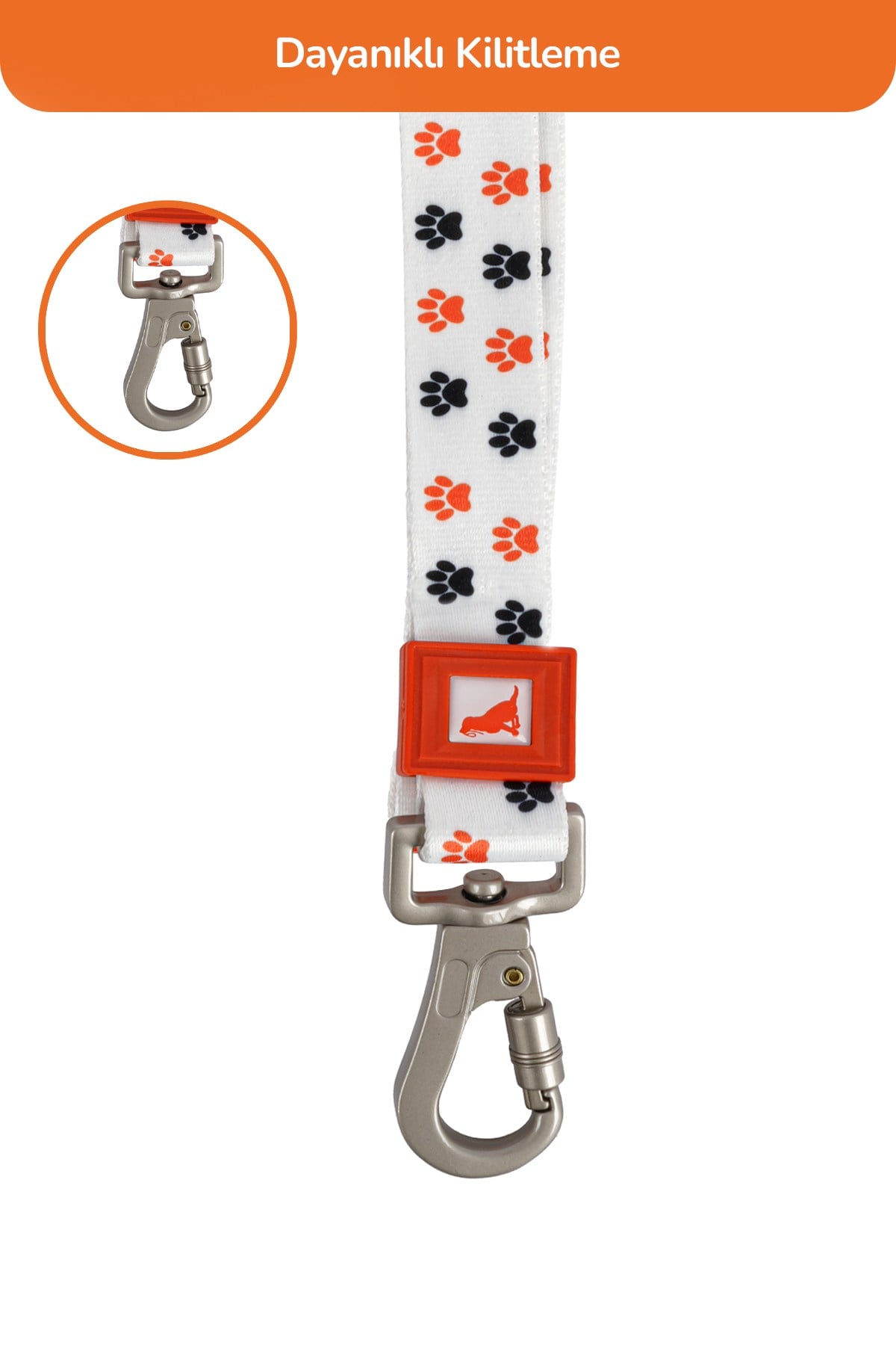 Köpekler İçin Dayanıklı Ve Güvenli, Desenli Gezdirme Tasması ( 25mm )  