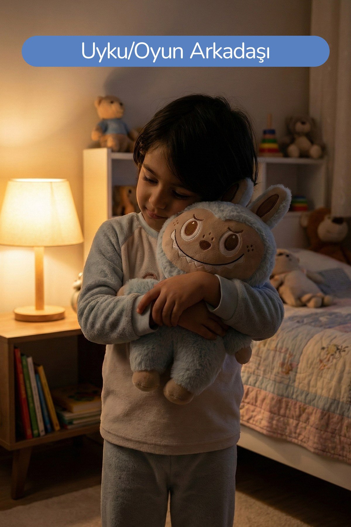 Labubu Peluş Oyuncak Koleksiyon Figürü Hediyelik Çocuk Odası Dekorasyon 