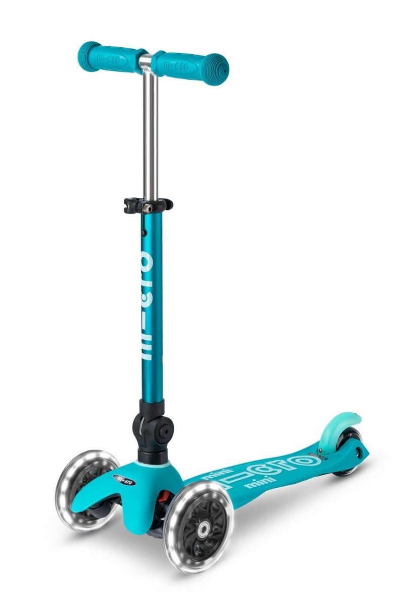 Mini Micro Deluxe Foldable LED Aqua Turkuaz S