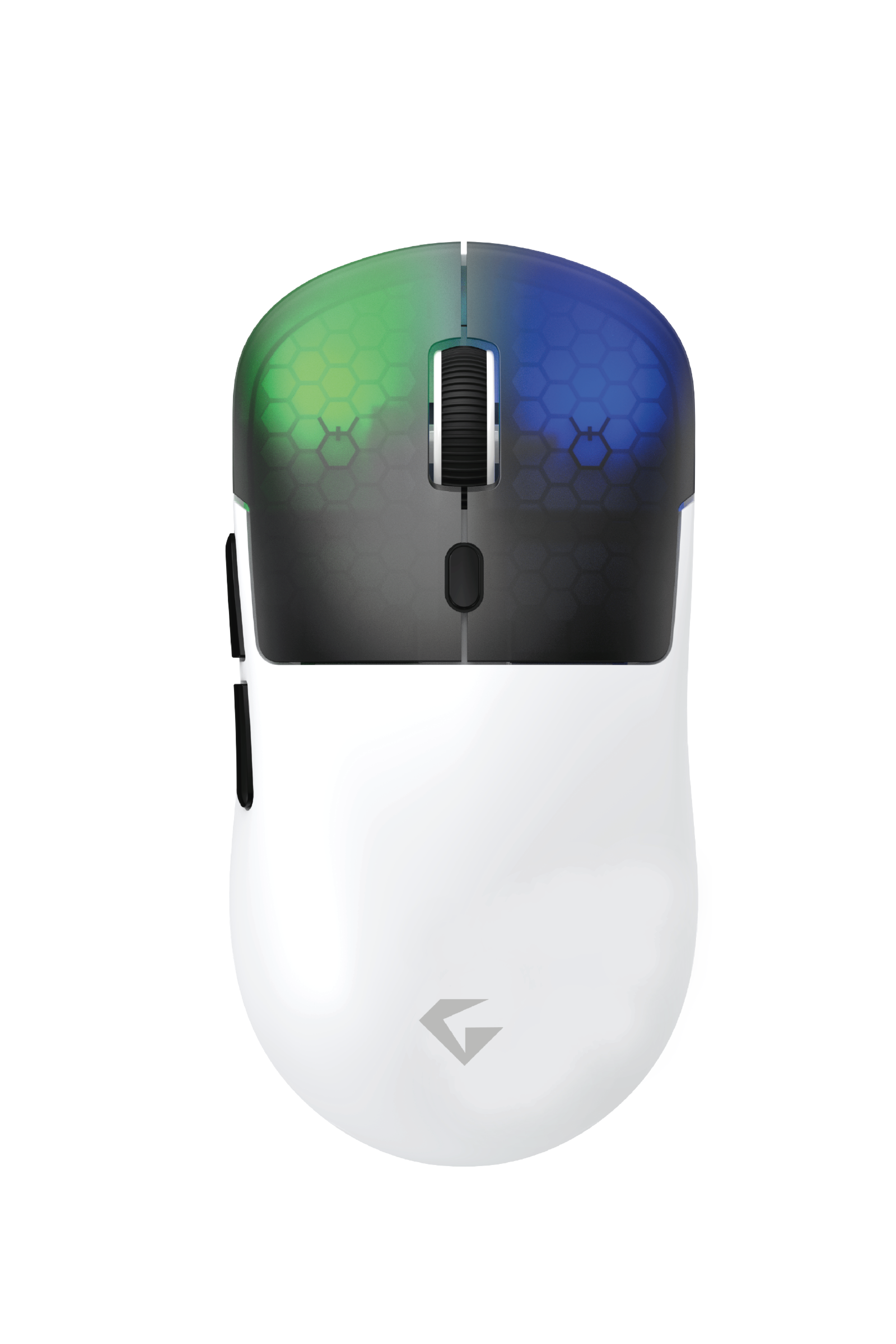 Neon X RGB Kablosuz + Bluetooth + 2.4G + Kablolu Ultra Hafif 69gr 1K Hz 12000DPI Oyuncu Mouse Beyaz