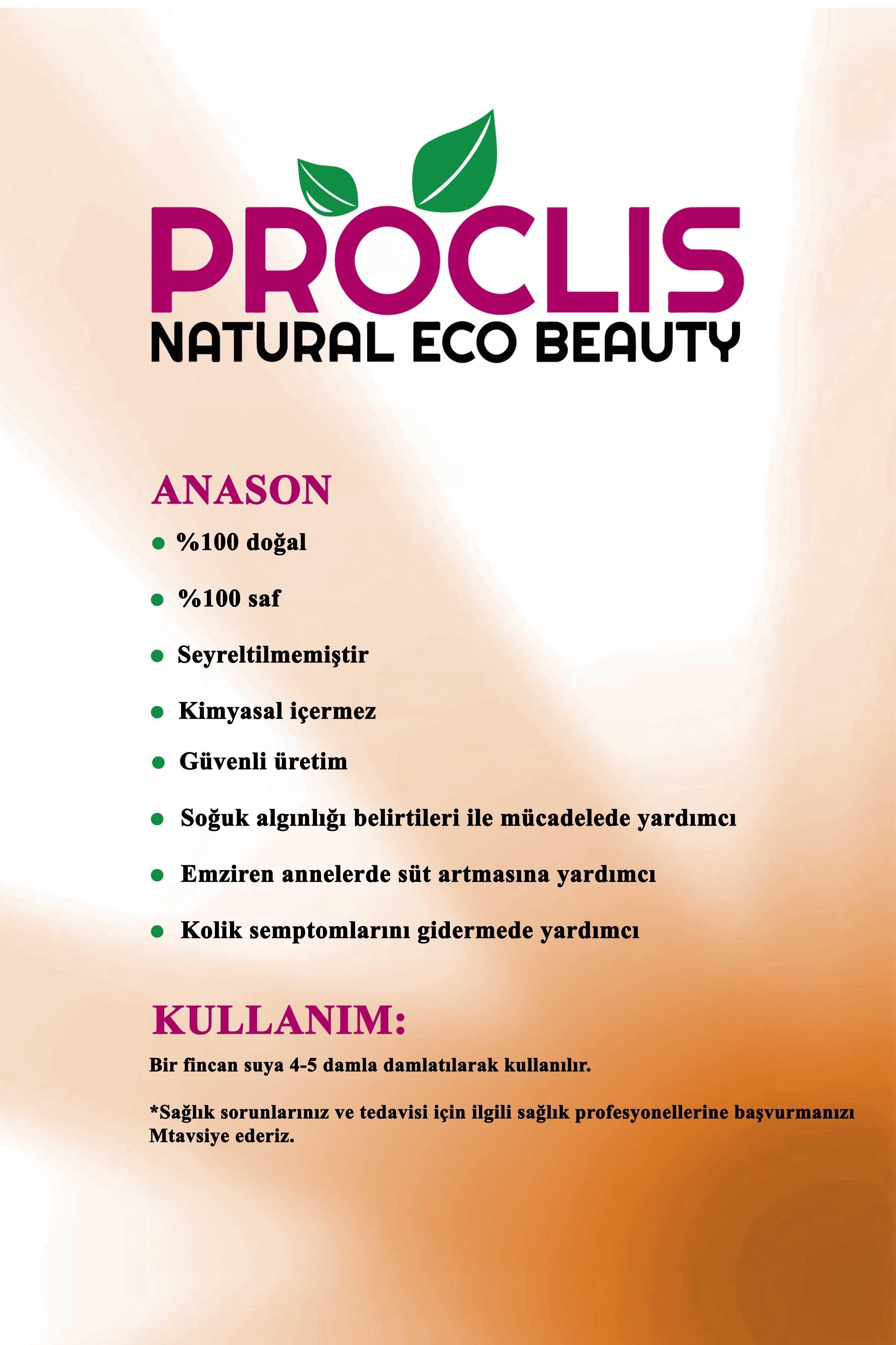 PROCLİS 2 Adet %100 Doğal Bergamot Yağı / Bergamot Oil, Cam Şişe 10 ml