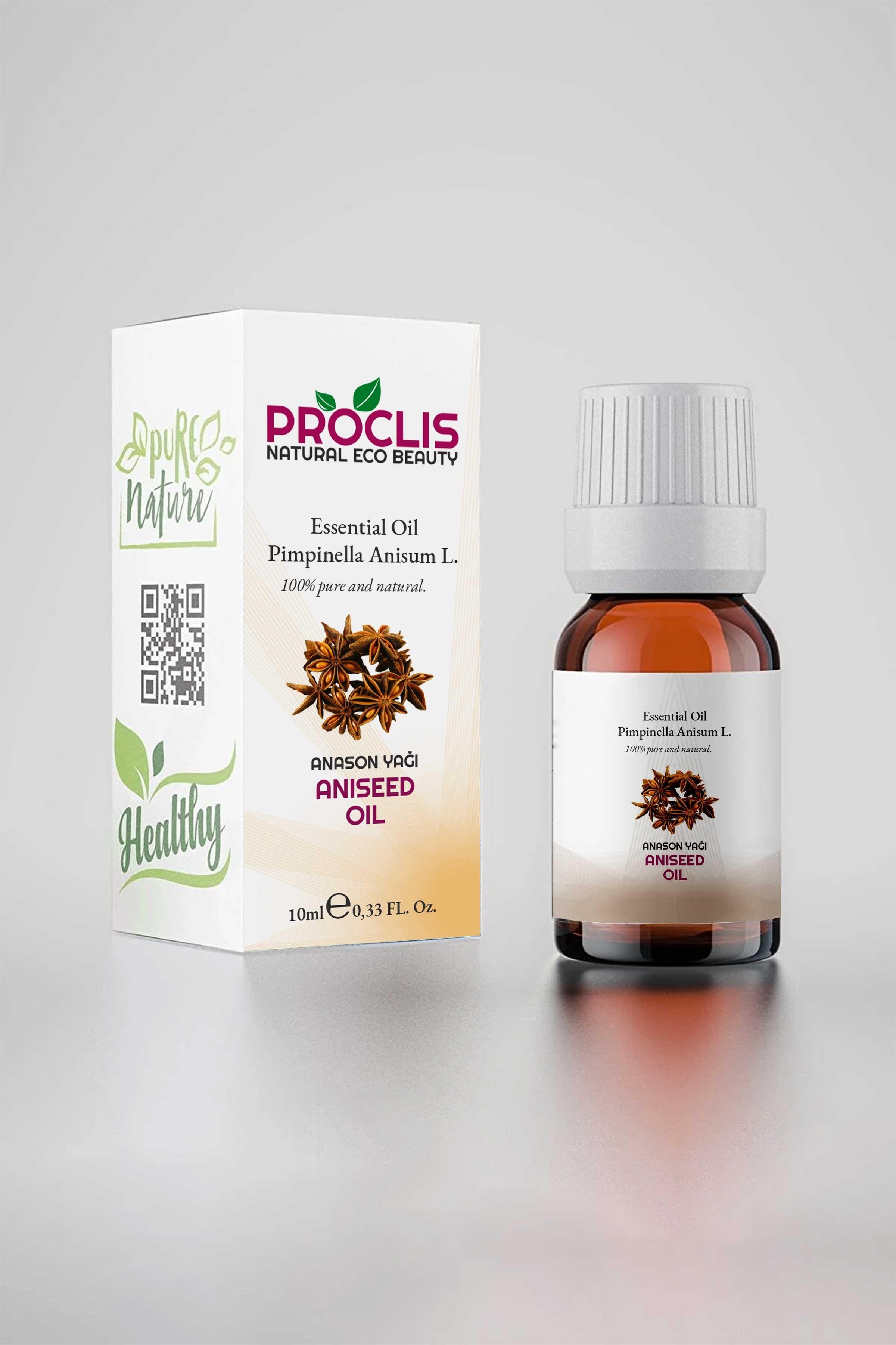 PROCLİS 2 Adet %100 Doğal Bergamot Yağı / Bergamot Oil, Cam Şişe 10 ml