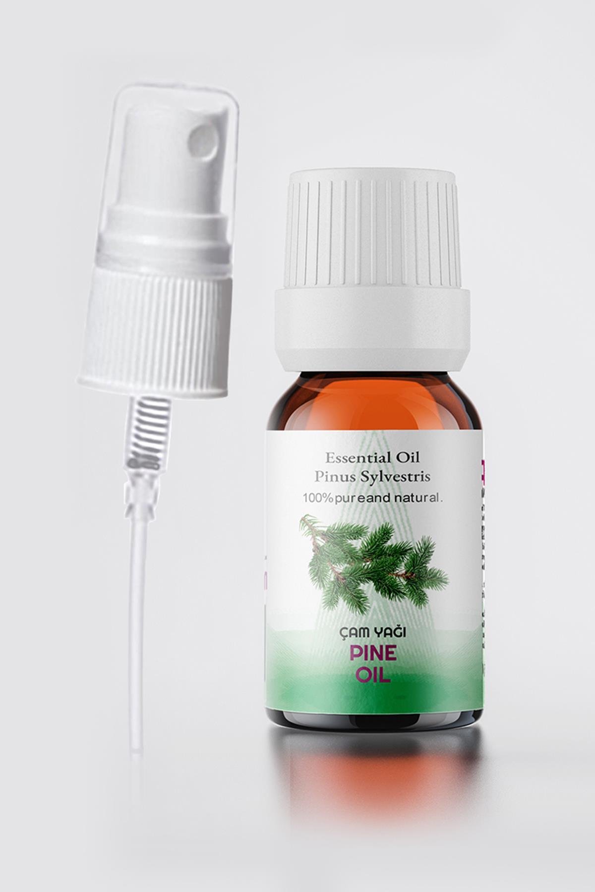 PROCLİS Çam Yağı, %100 Doğal Uçucu Yağ, Pine Oil 10 ml Sprey Başlıklı