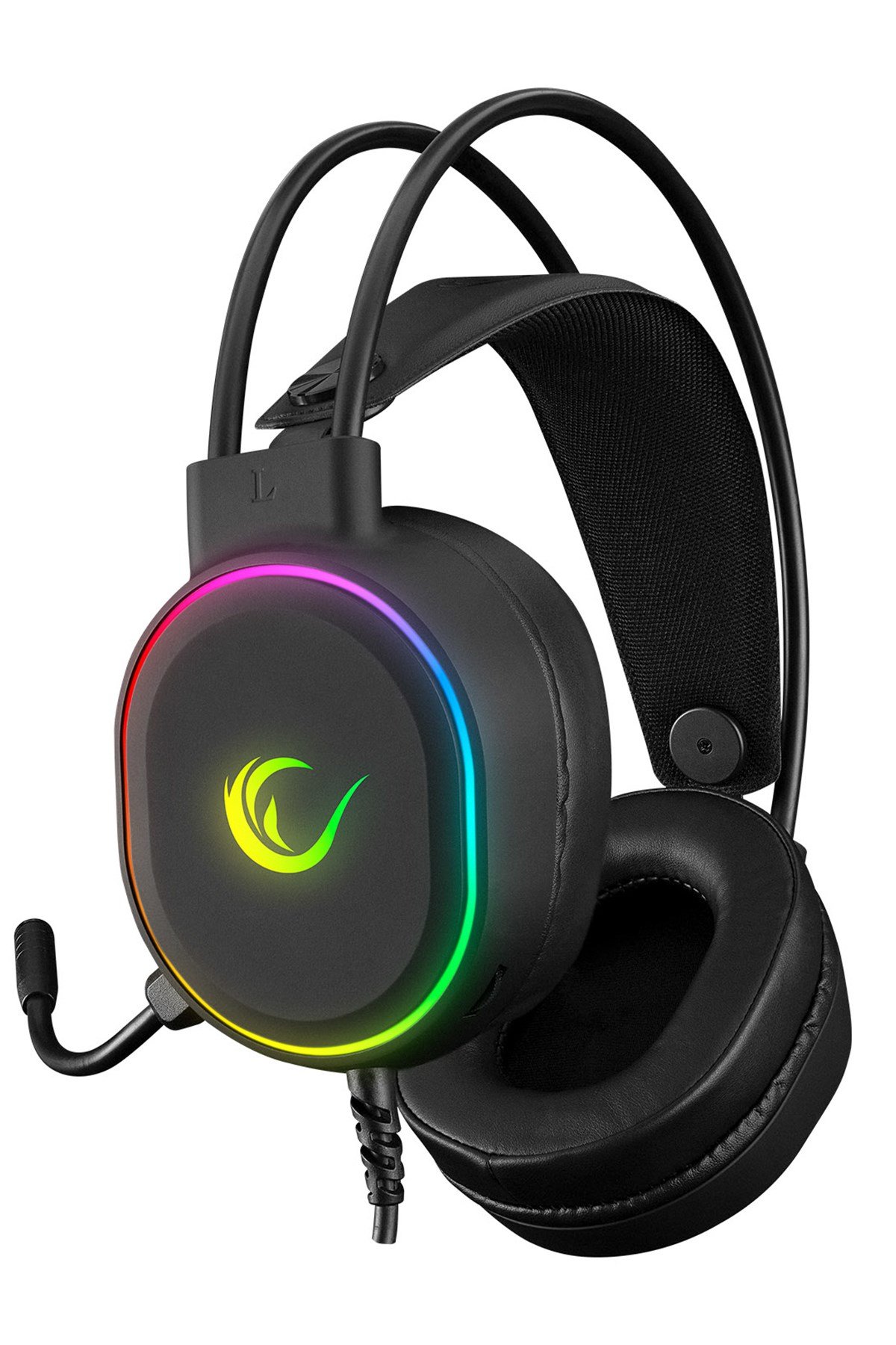 Rogue Siyah Usb 7.1 Rgb Ledli Gaming Esnek Mikrofonlu Oyuncu Kulaklık