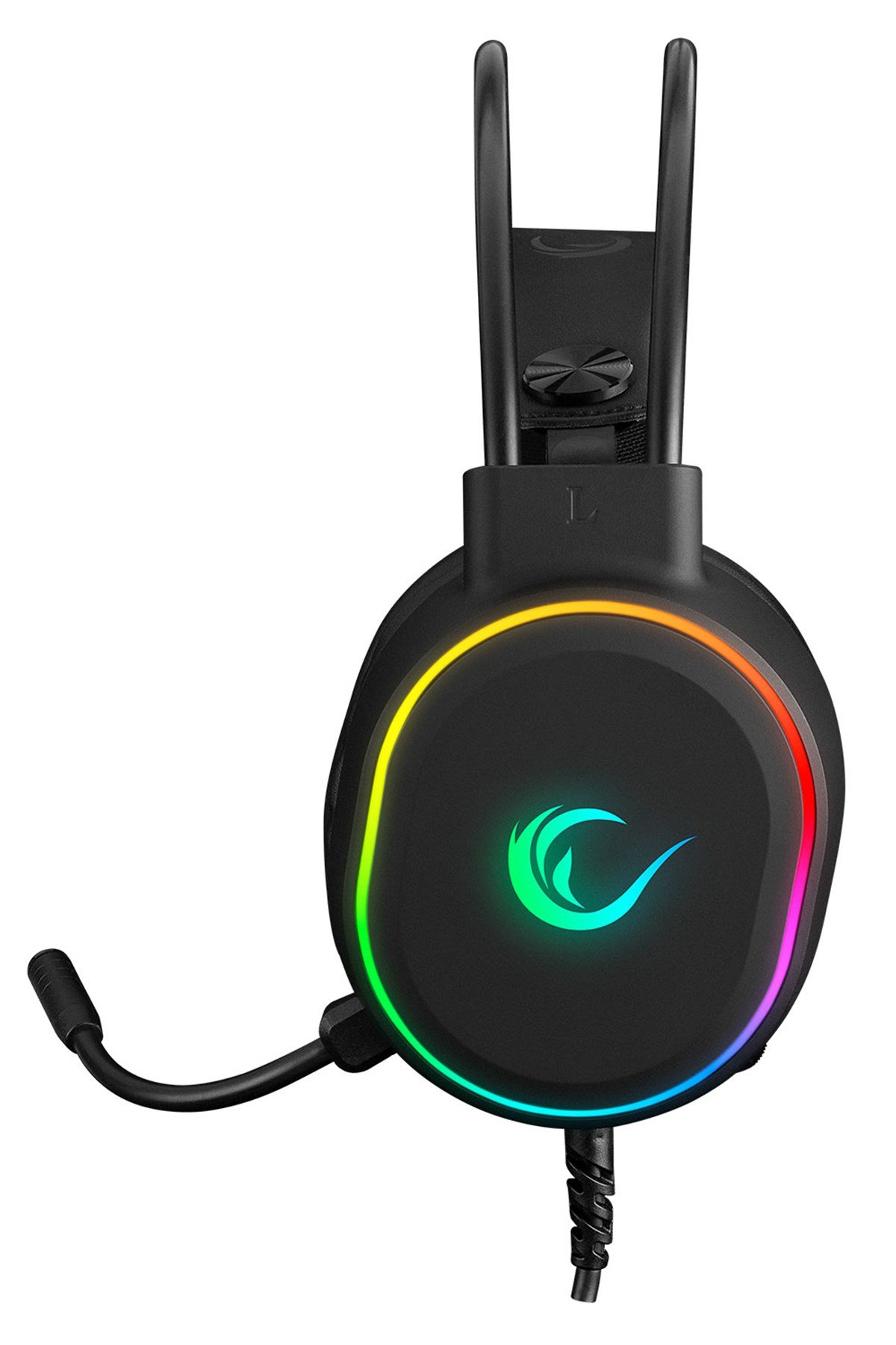 Rogue Siyah Usb 7.1 Rgb Ledli Gaming Esnek Mikrofonlu Oyuncu Kulaklık
