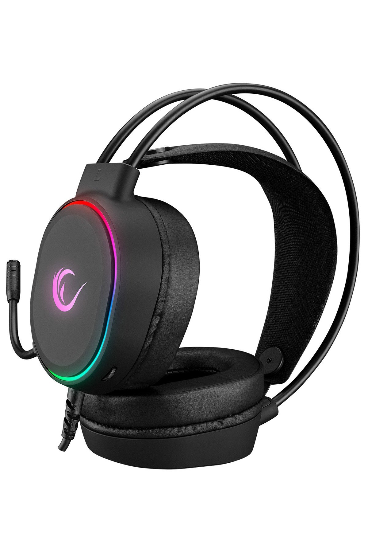 Rogue Siyah Usb 7.1 Rgb Ledli Gaming Esnek Mikrofonlu Oyuncu Kulaklık
