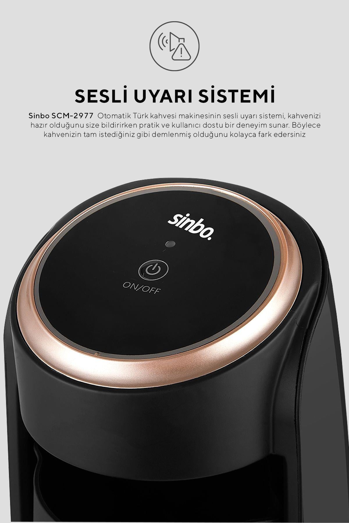 SCM-2977 Otomatik Türk Kahve Makinesi