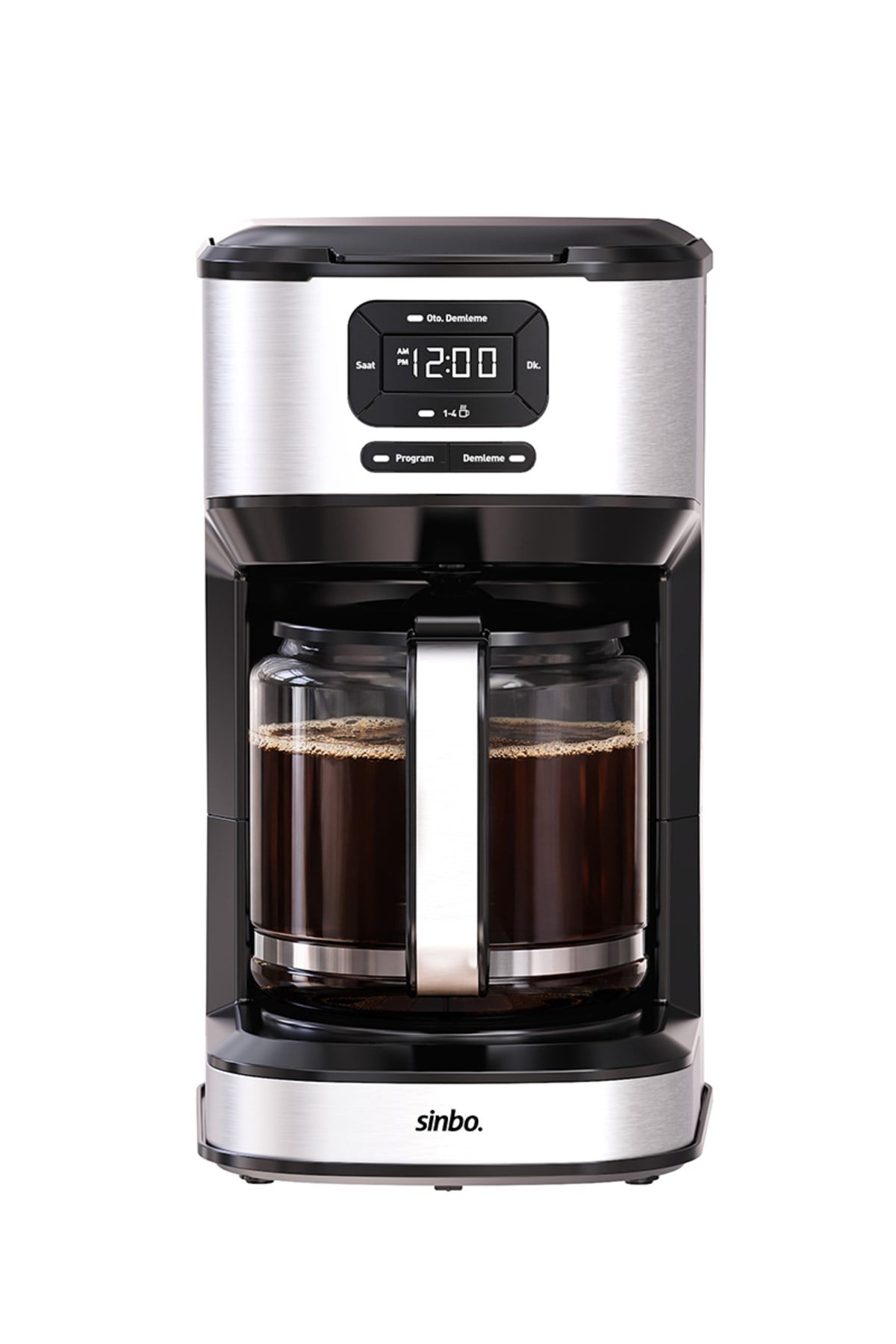 SCM-9042 Otomatik Zaman Ayarlı XL 14 Fincan Filtre Kahve Makinesi Dijital Göstergeli