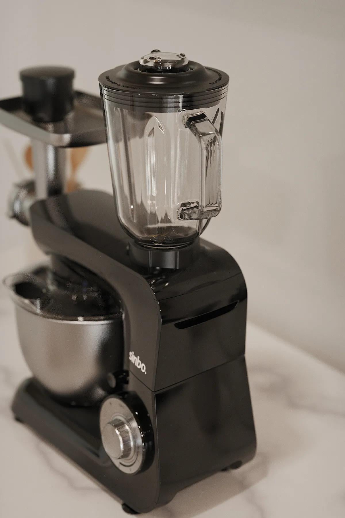 SMX-2775 Çok Amaçlı Mutfak Şefi ( Hamur - Kıyma - Blender Makinesi ) Hediye Spatula Seti