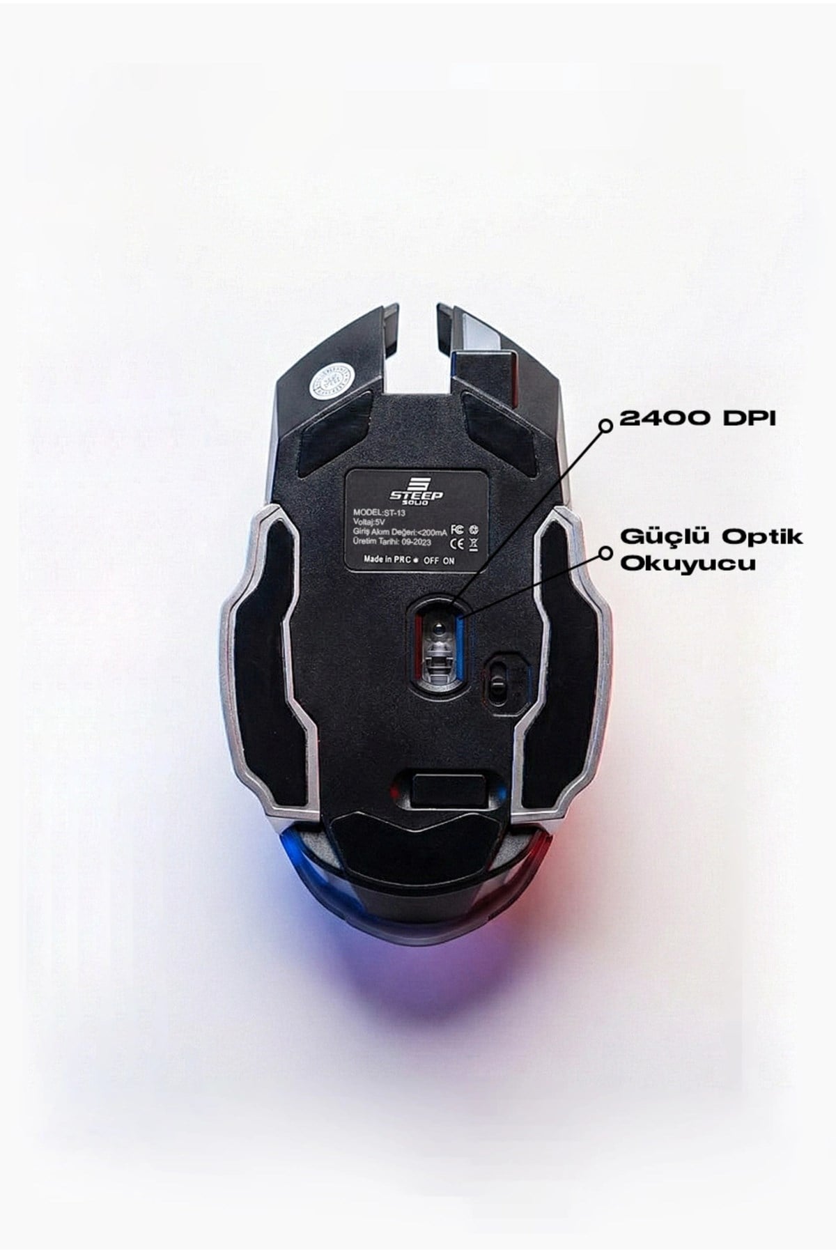 ST-13S Kablolusuz - Wiriless Şarjlı RGB Gaming Oyuncu Mouse