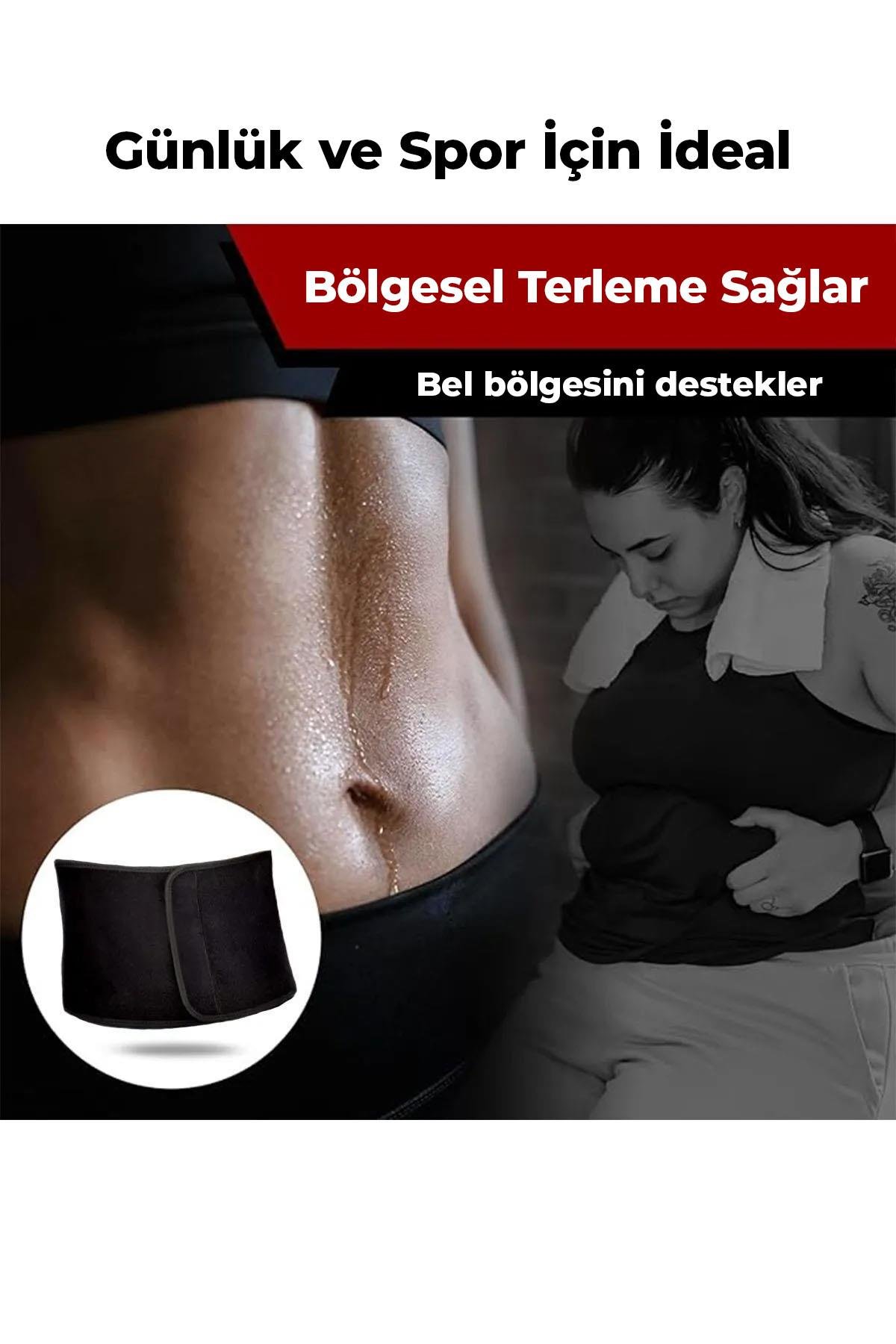 Termal Bel Korsesi Erkek Kadın Korse Zayıflatan Bel İnceltici Terleten Doğum Sonrası Lohusa Göbek(EX-95)
