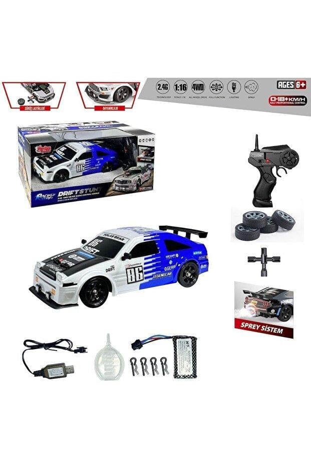 Vardem 2.4G Şarjlı 1:16 4x4 Drift Araba Mavi HB-SC16A07