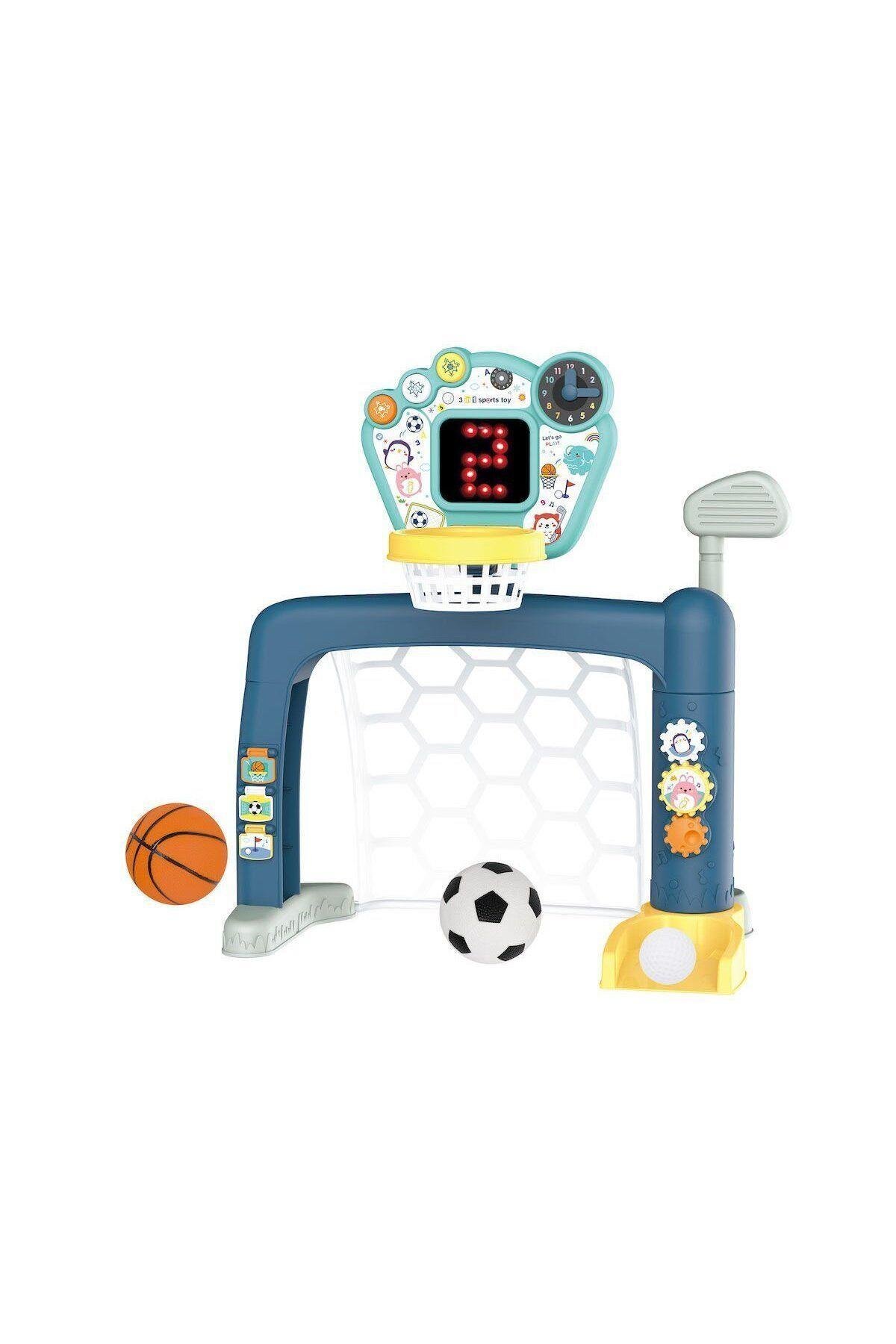 Vardem Futbol, Basket Ve Golf Oyun Seti (3IN1) BAO-1908C