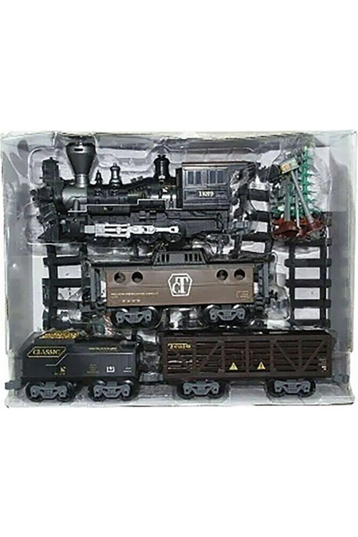 Vardem Işıklı Ve Sesli 30 Parça Classic Buharlı Tren Set 1613A