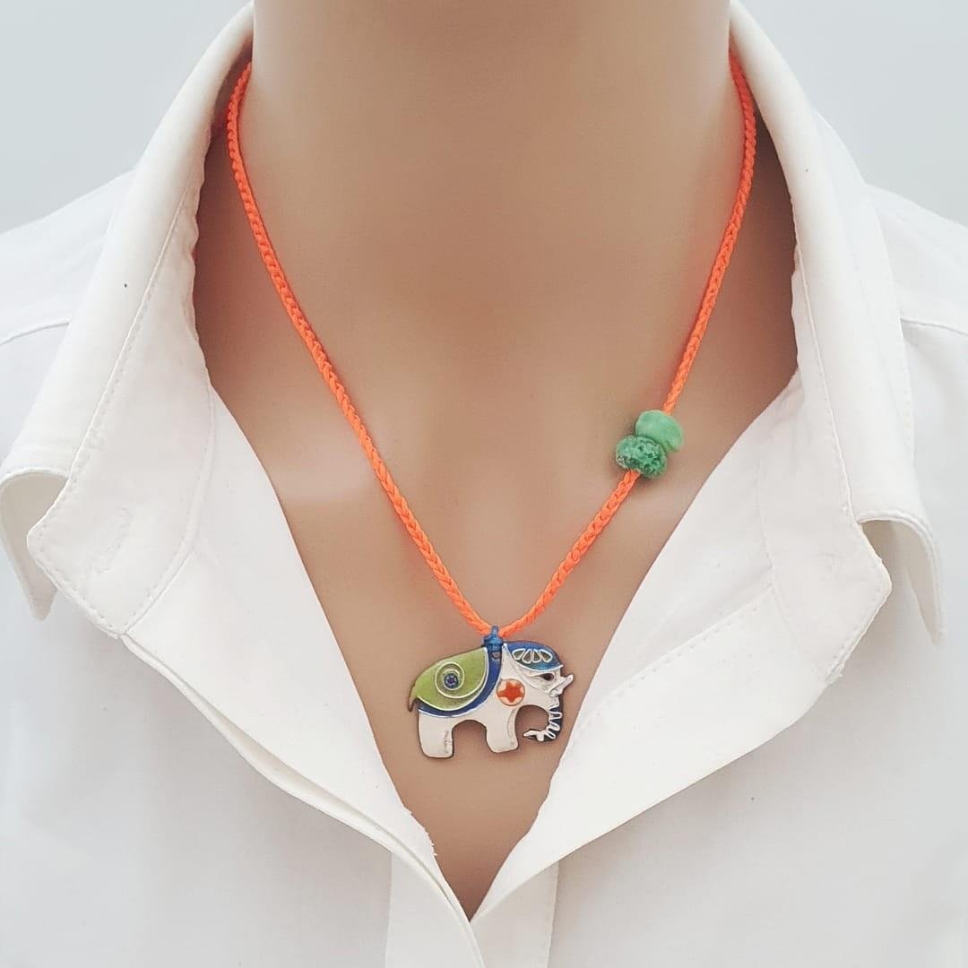 Cloisonné Fil Kolye III