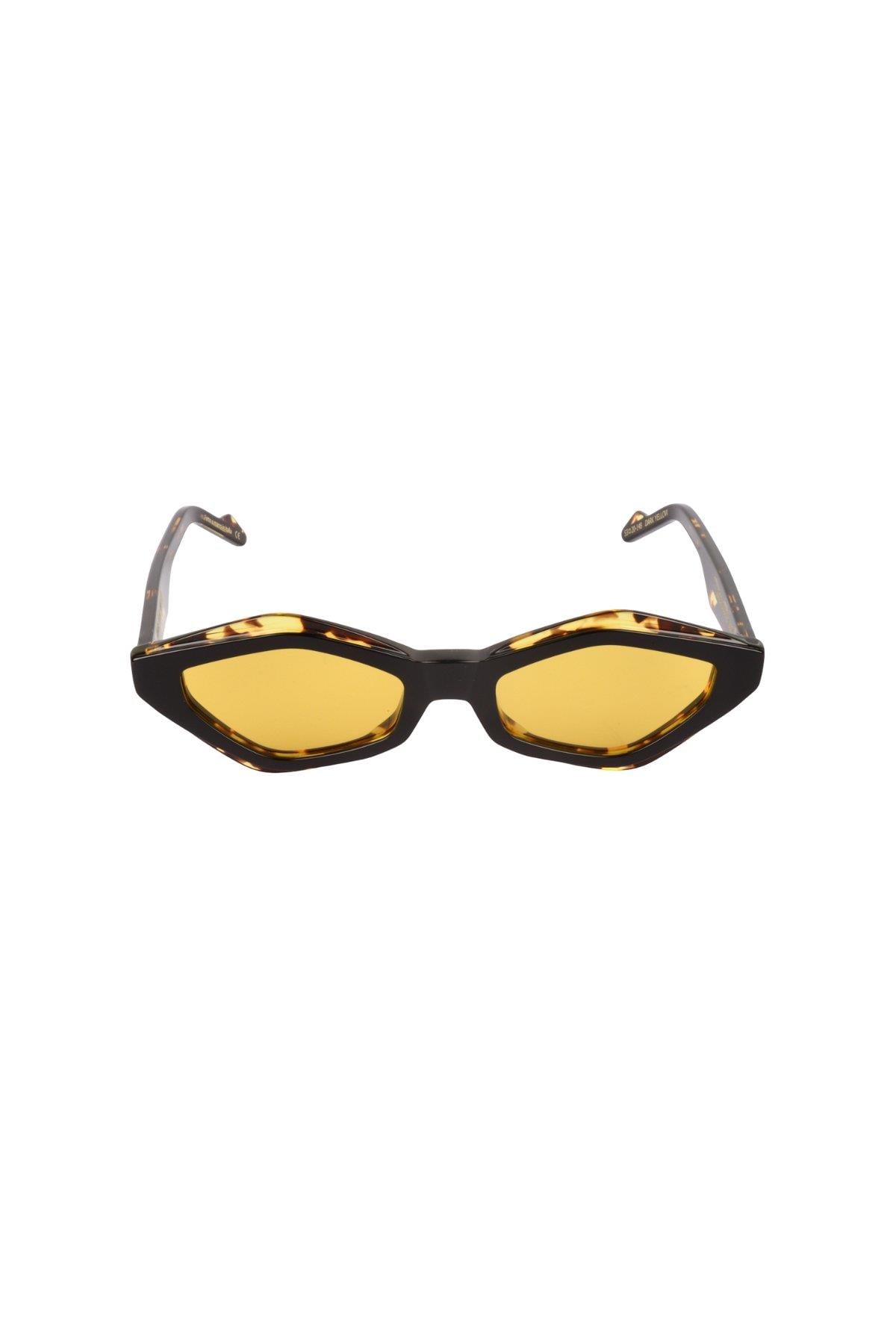 O.V.S Gloss Double GD 02 Dark Yellow 53 Unisex Güneş Gözlüğü