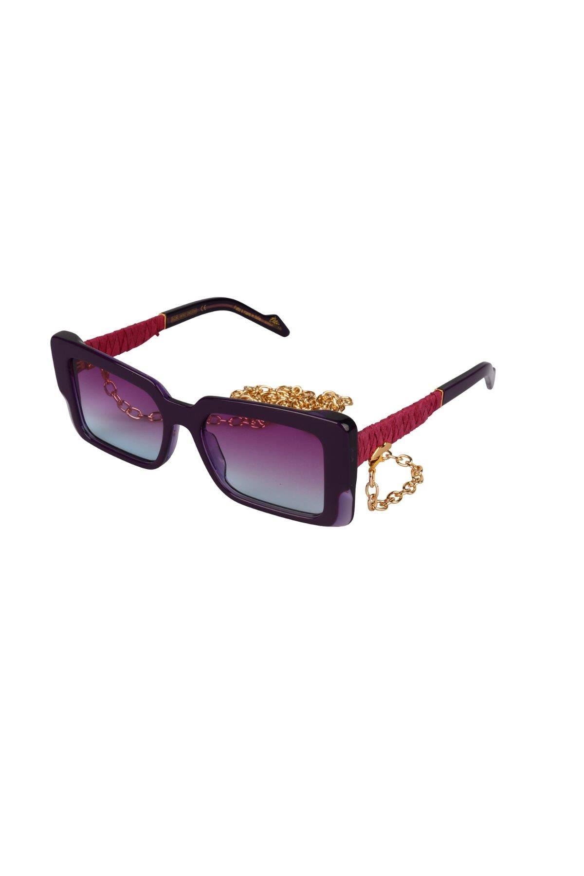 O.V.S Naples Summer NM 02 Violet Kadın Güneş Gözlüğü