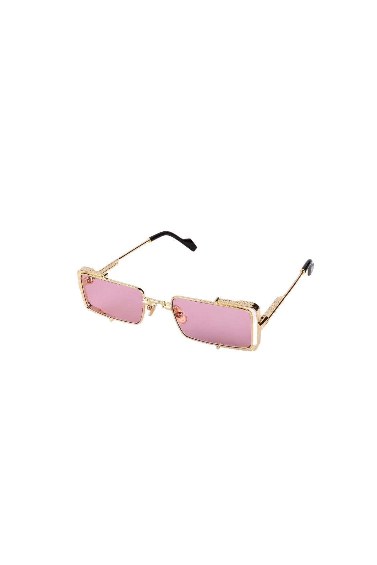O.V.S Twenties TW02 Gold-107 55 Unisex Güneş Gözlüğü