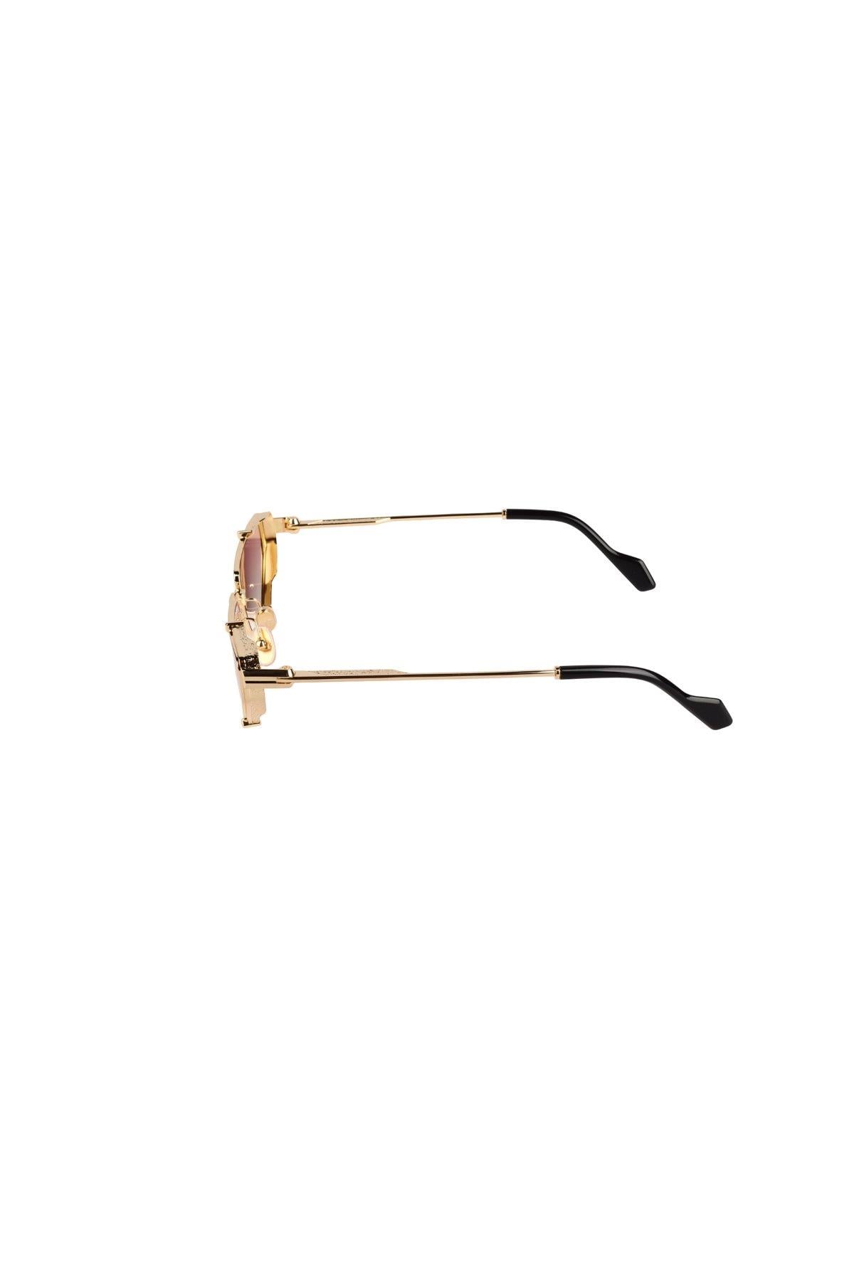 O.V.S Twenties TW03 Gold-124 55 Unisex Güneş Gözlüğü