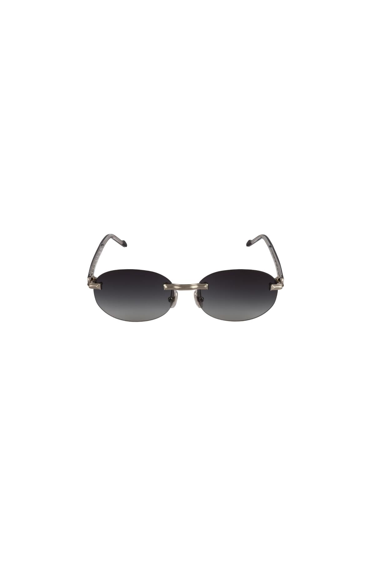 O.V.S Vanvitelli VV02 Black Silver-001 54 Unisex Güneş Gözlüğü