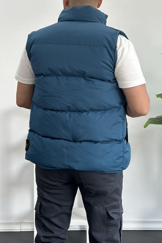 ERKEK LACİVERT ŞİŞME MONT