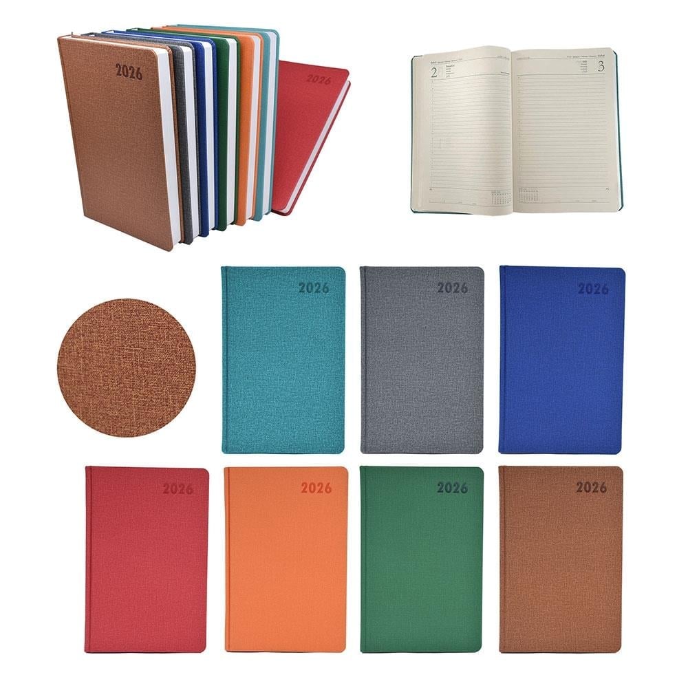 2026 Termo Deri Kapaklı Ajanda - Model 1