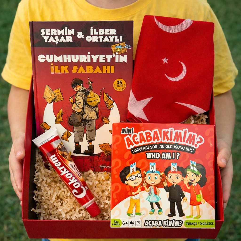 23 Nisan Bayramı Çocuk Hediye Kutusu