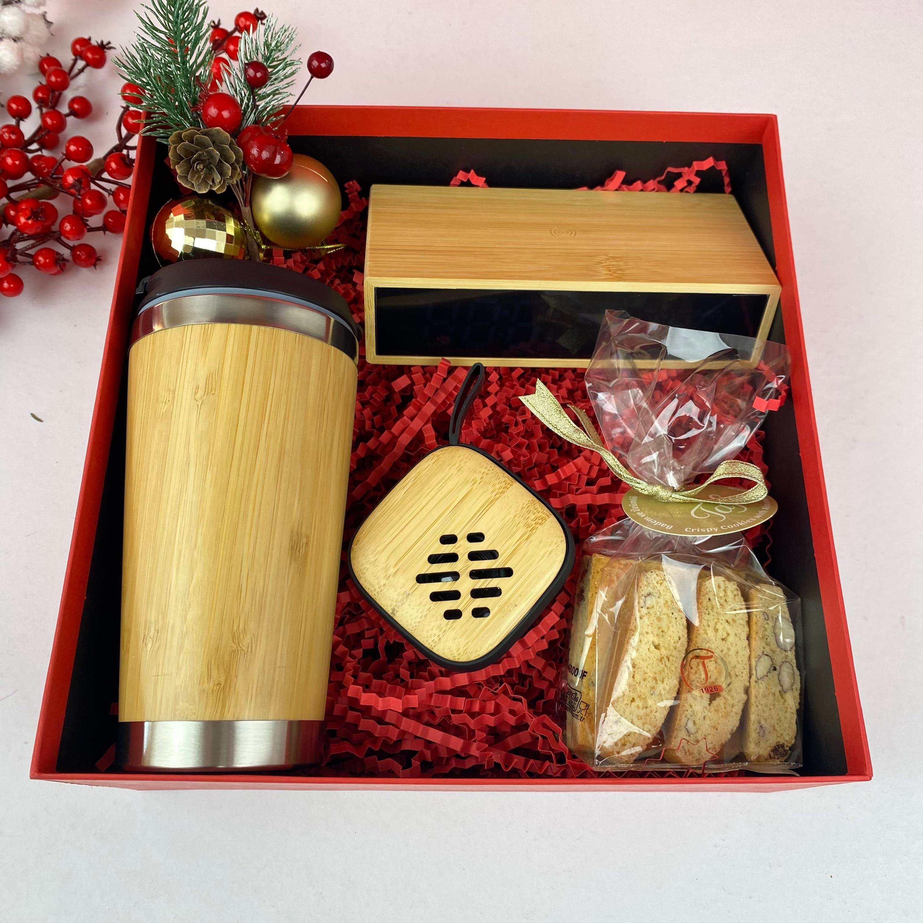 Dream Bambu Powerbank ve Kulaklık Yılbaşı Hediye 