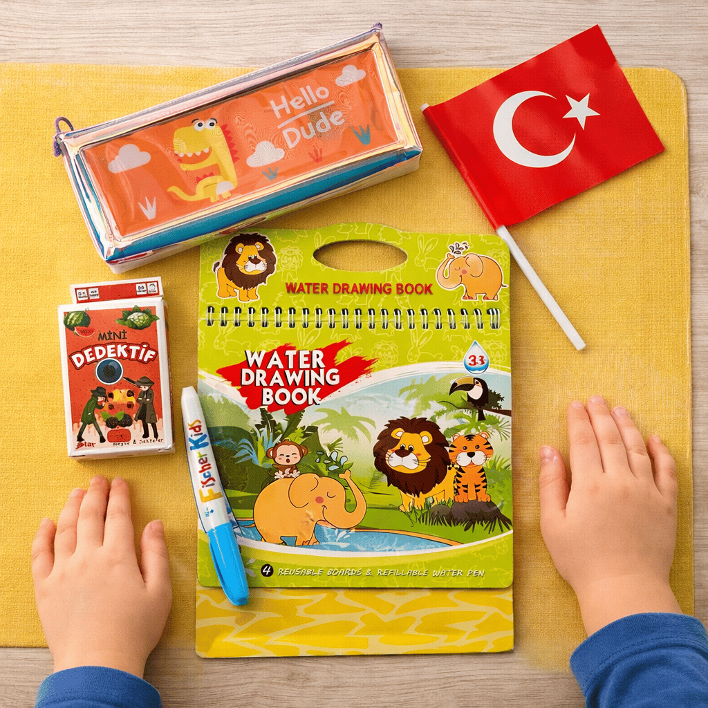 Eğlenceli Boyama 23 Nisan Hediye Seti