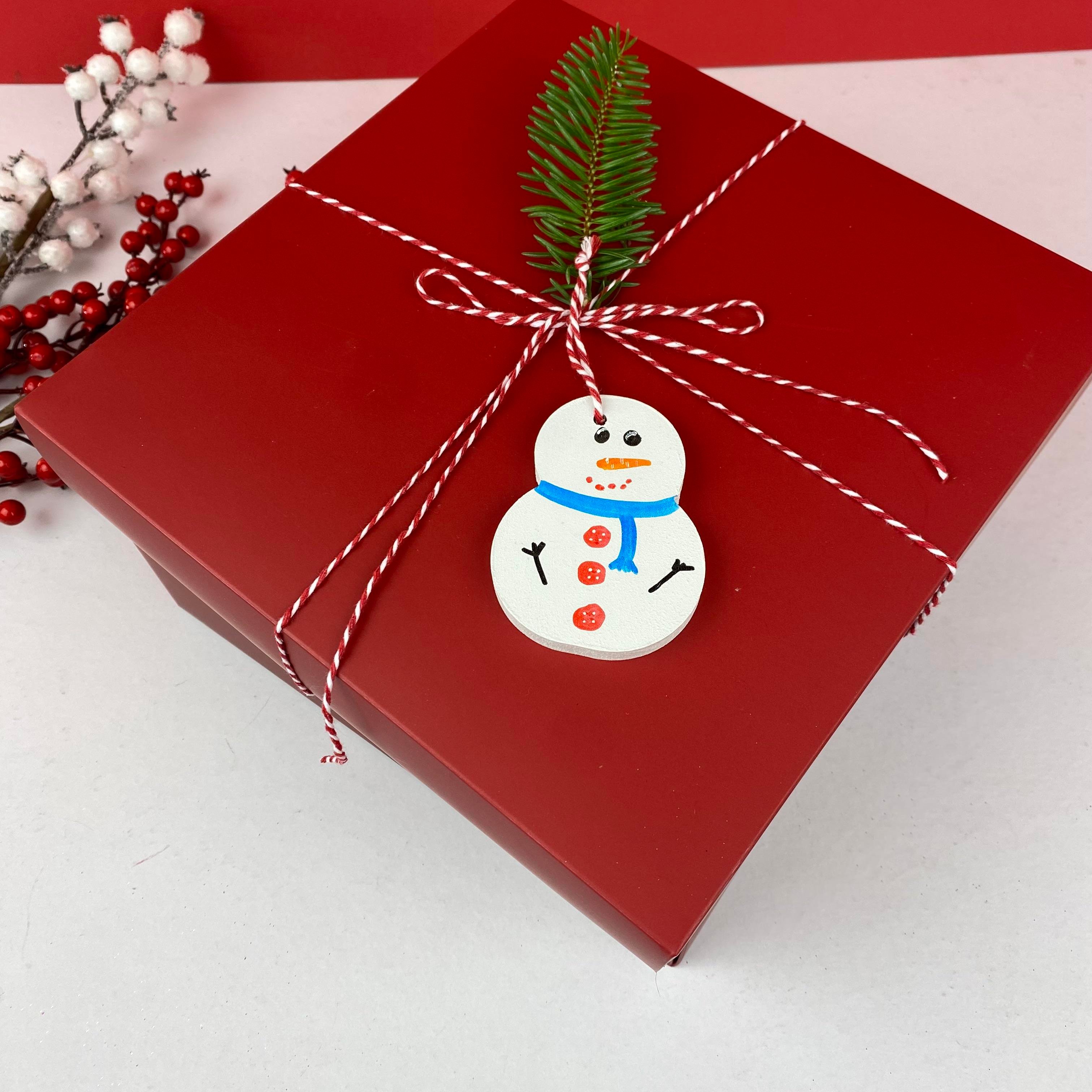 Goldies Kırmızı Yılbaşı Boş Hediye Kutusu