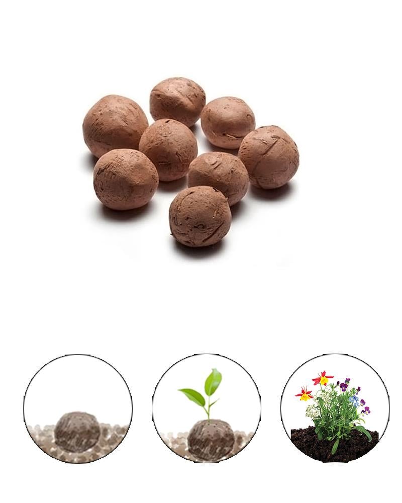 Jüt kumaşlı tohum topu - logolu