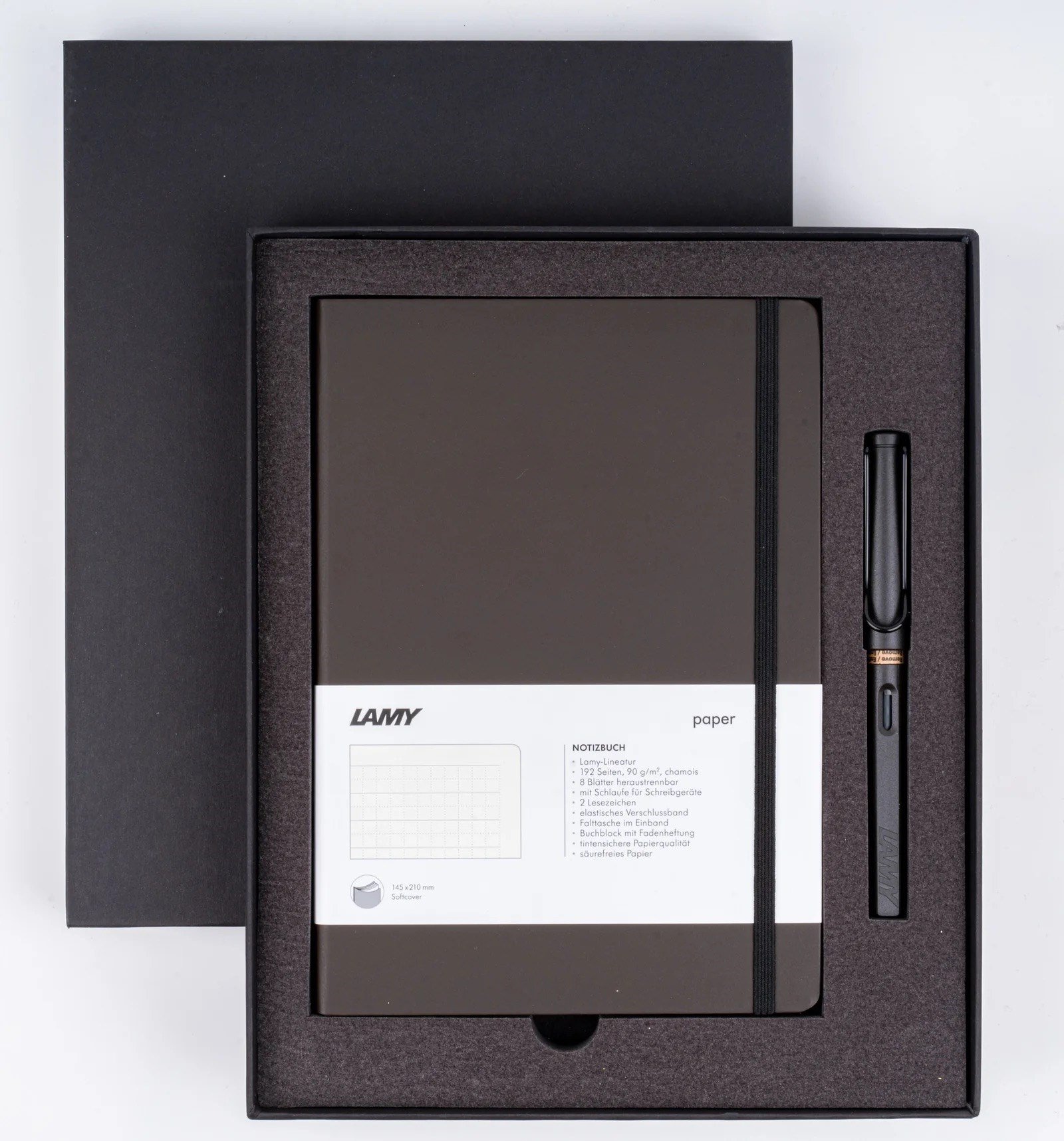Lamy Siyah Defter ve Dolma Kalem Seti