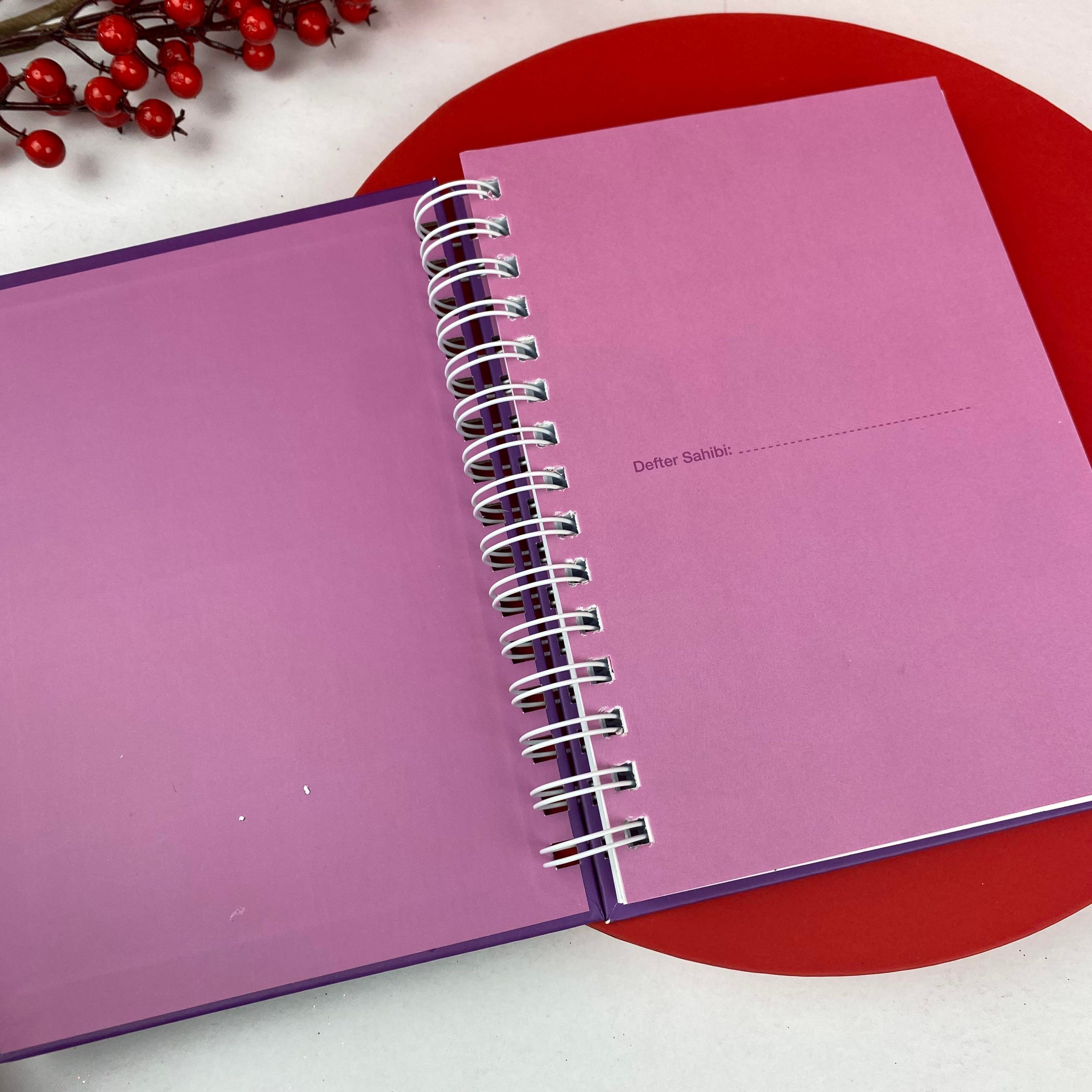 Live is Life DefterYılbaşı Hediye - Pembe