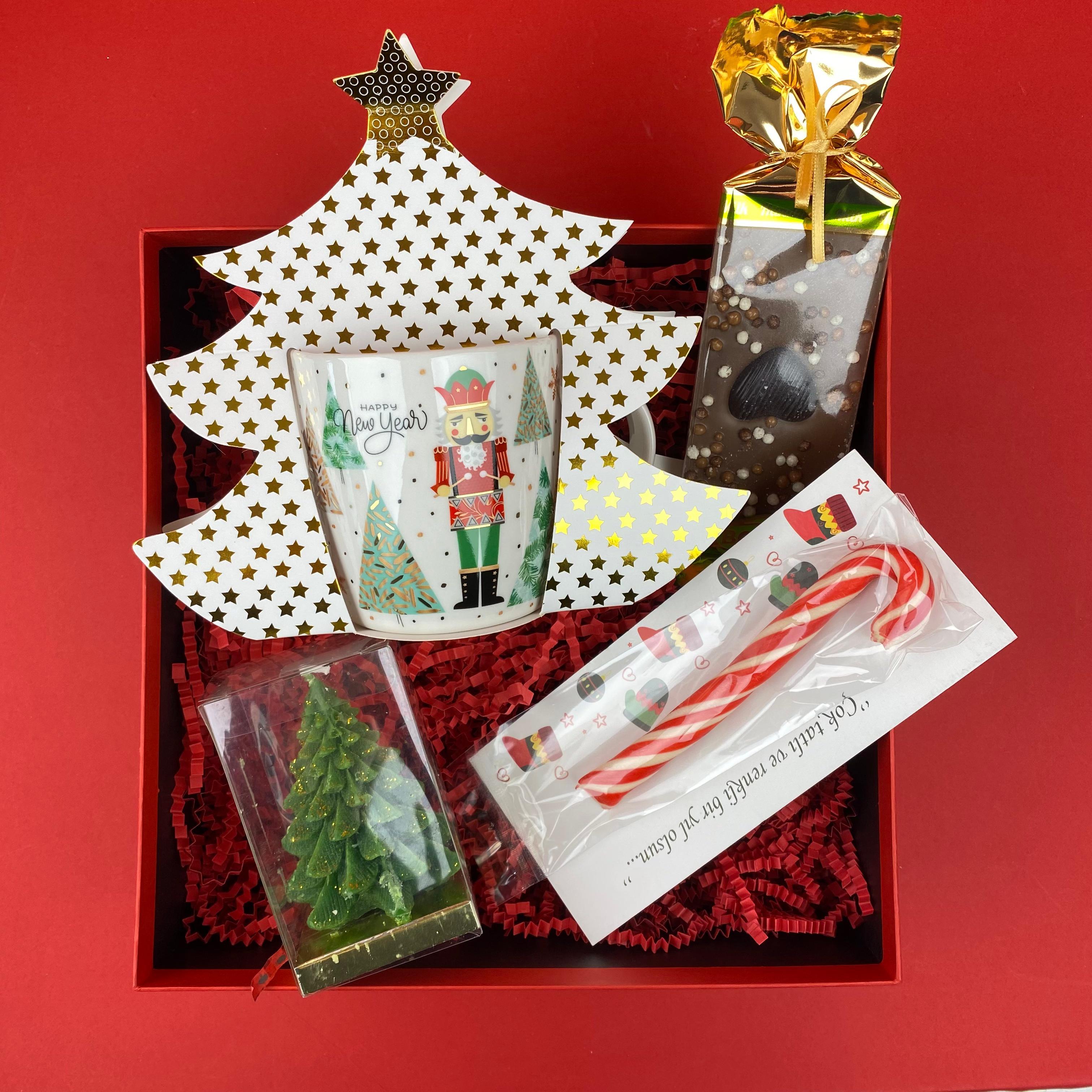 Mutlu Yıllar Yılbaşı Yeniyıl Hediye Kutusu