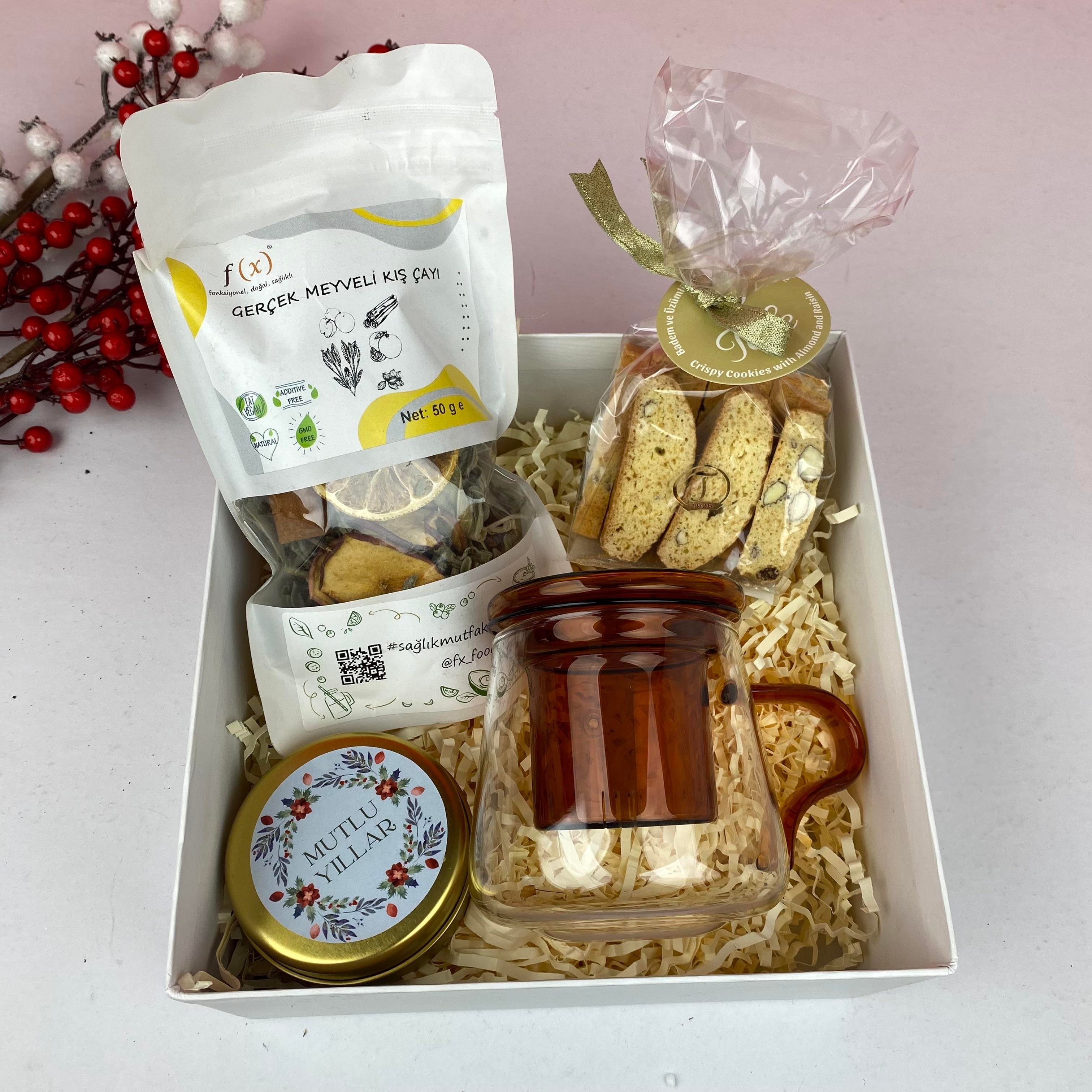 Sağlığımıza  Yılbaşı Yeniyıl Hediye Kutusu