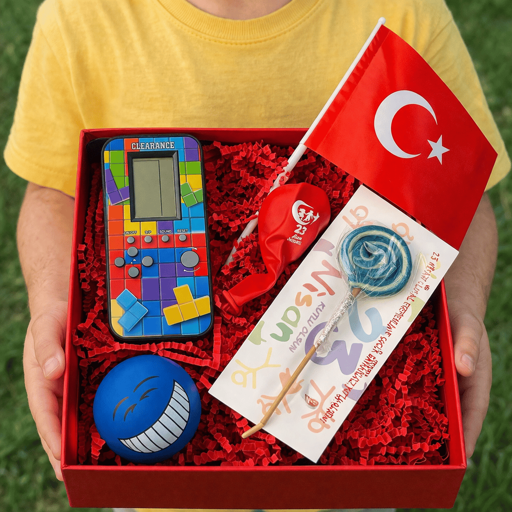 Tetris Zamanı 23 Nisan Hediye Kutusu