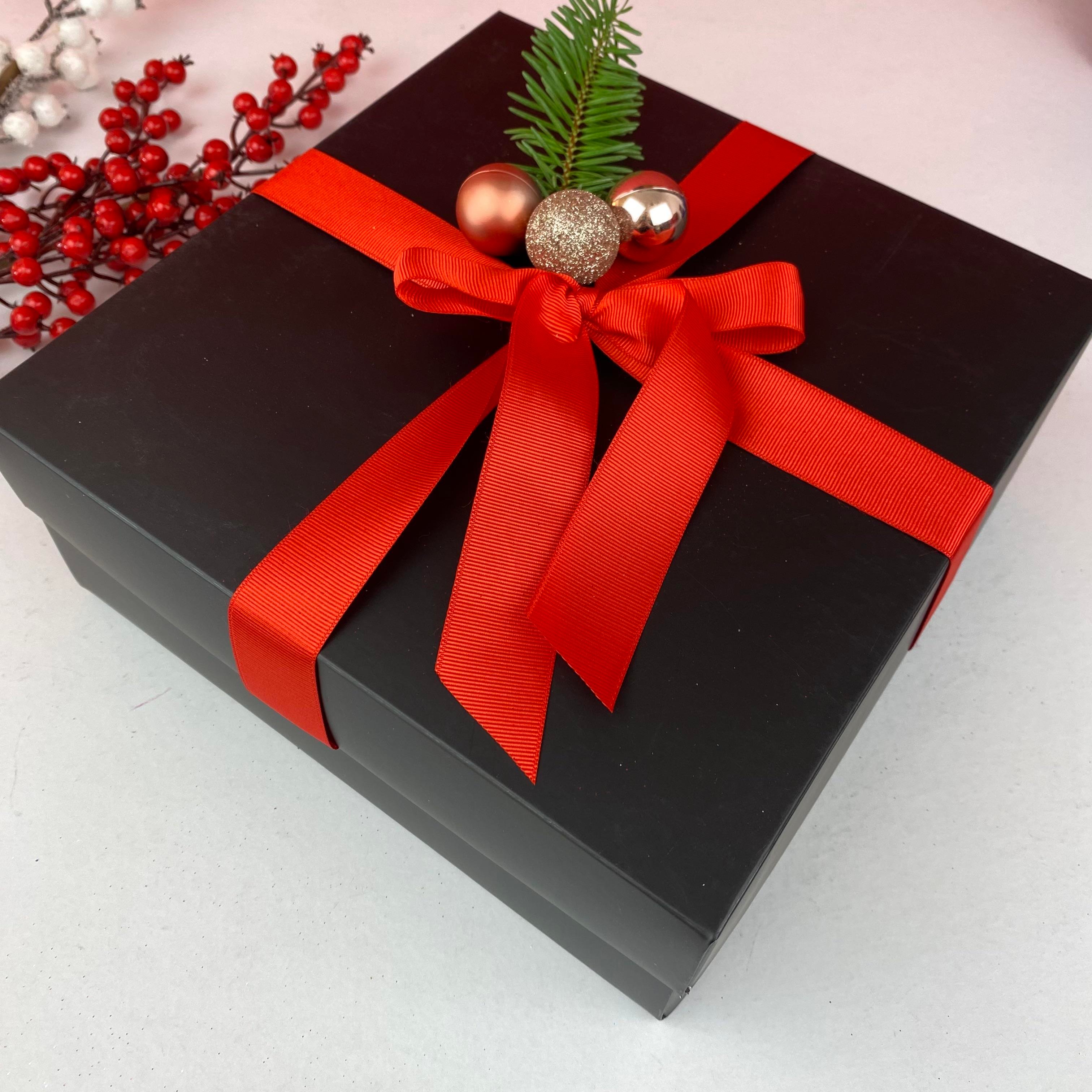 Wish Siyah Yılbaşı Boş Hediye Kutusu