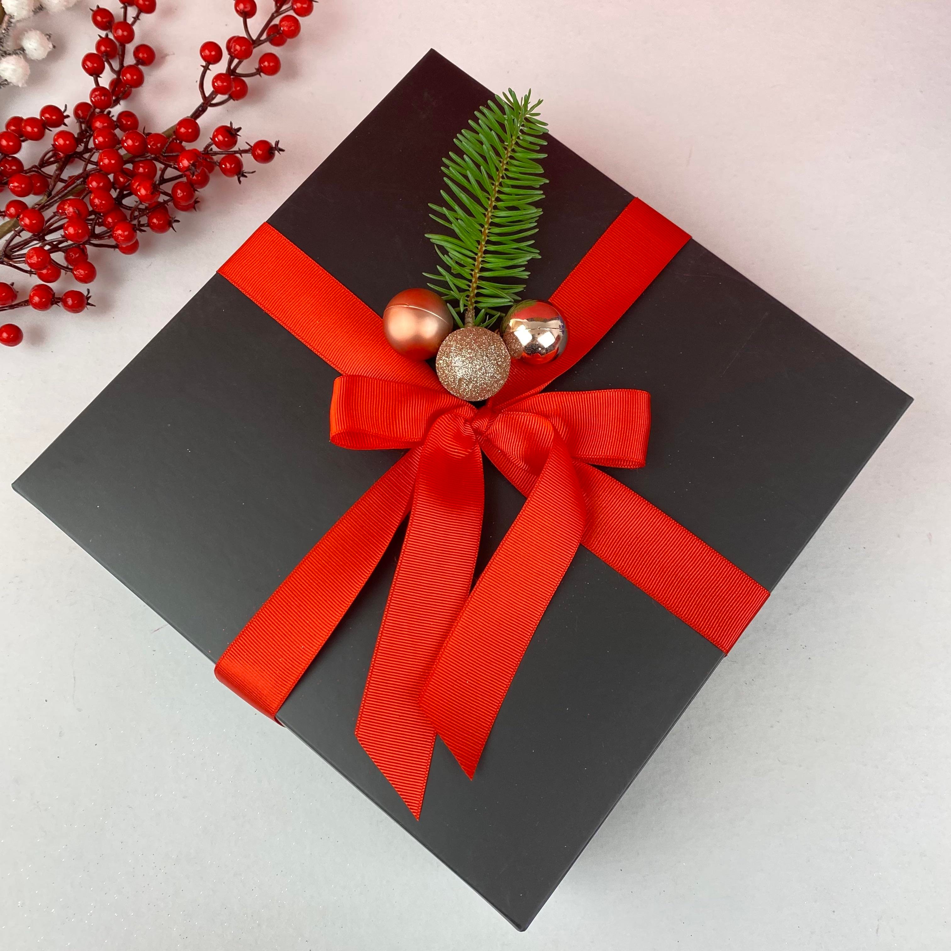 Wish Siyah Yılbaşı Boş Hediye Kutusu